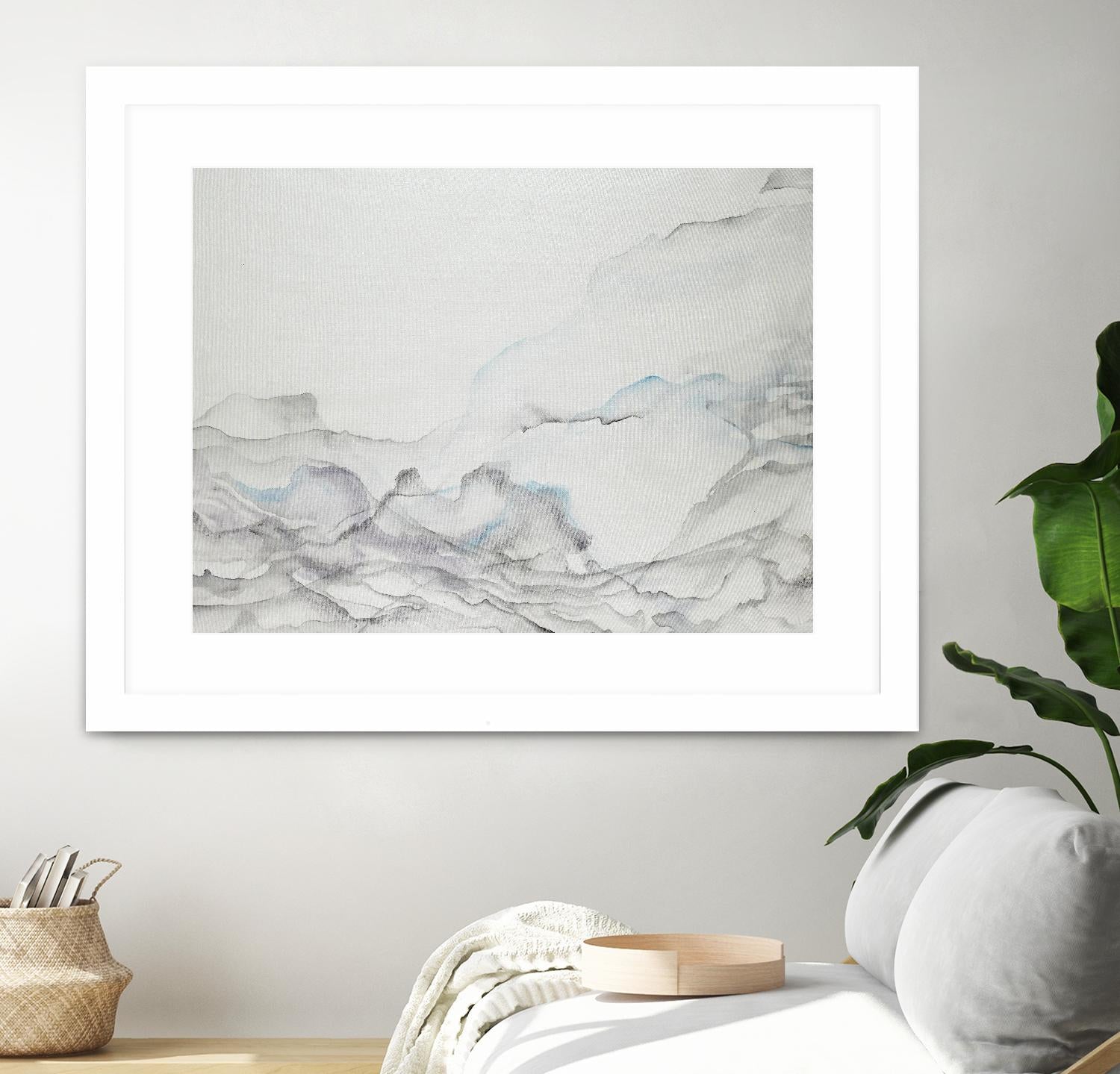 Gentle Maturity by Daleno Art on GIANT ART - white abstract abstrait