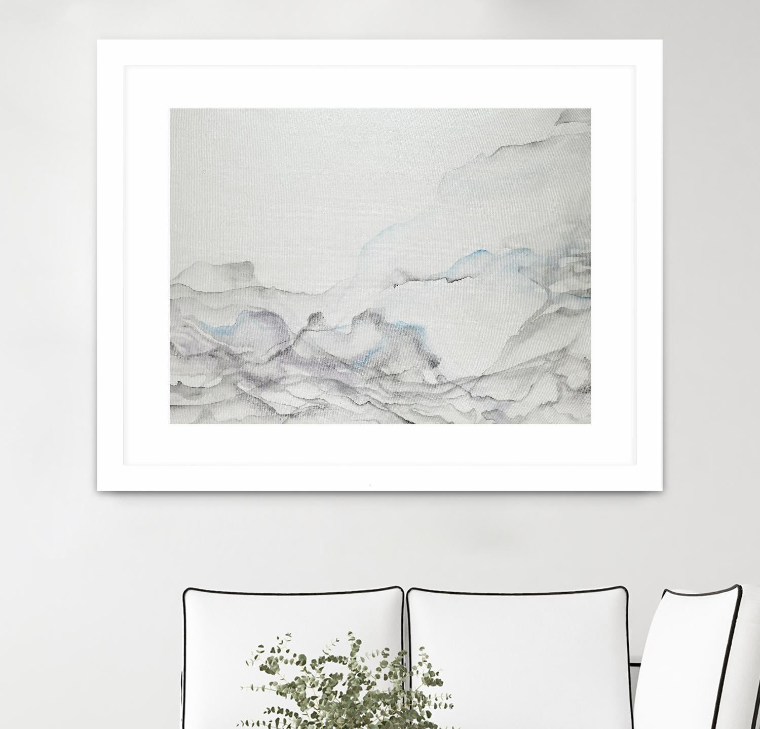 Gentle Maturity by Daleno Art on GIANT ART - white abstract abstrait