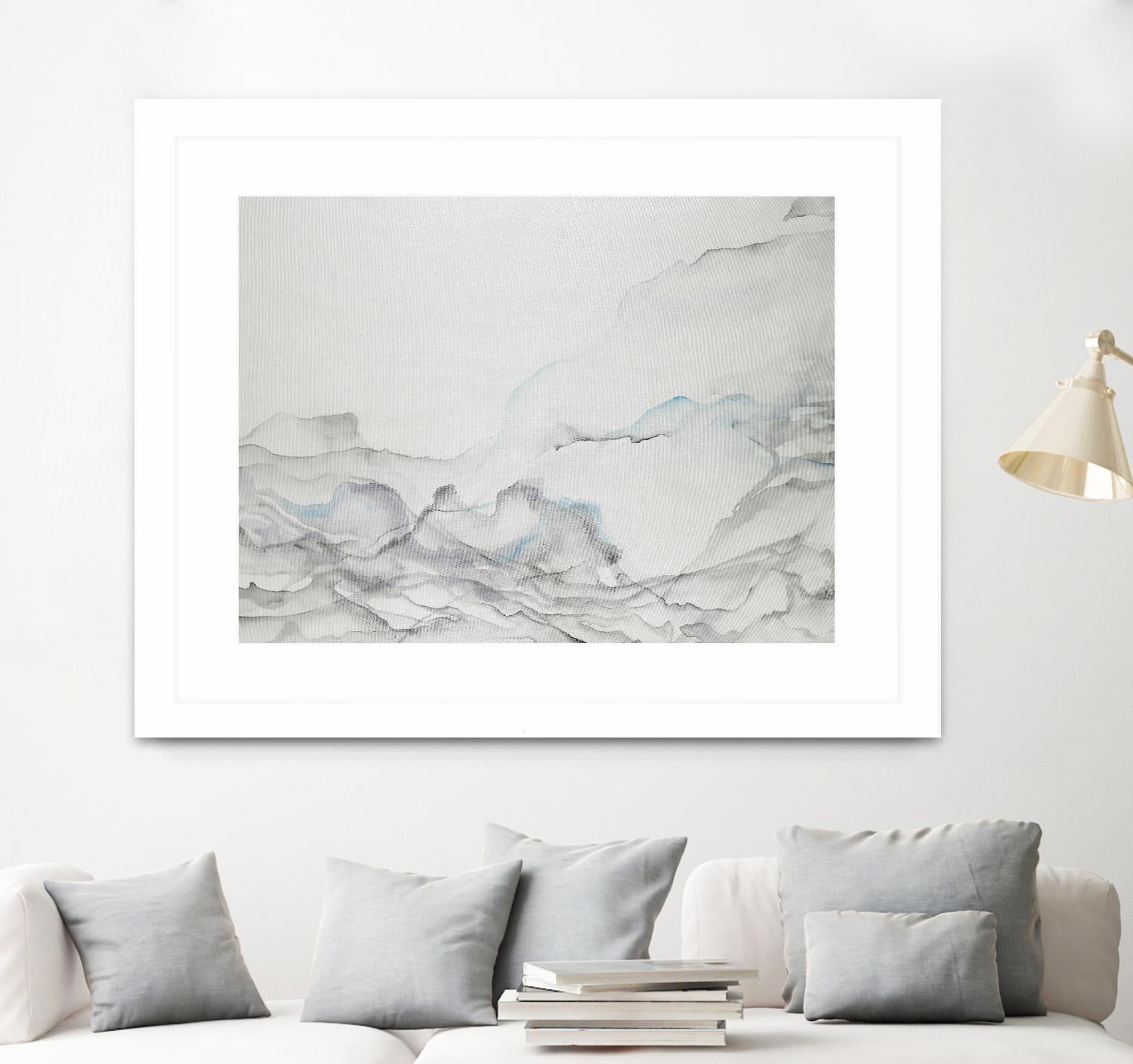 Gentle Maturity by Daleno Art on GIANT ART - white abstract abstrait