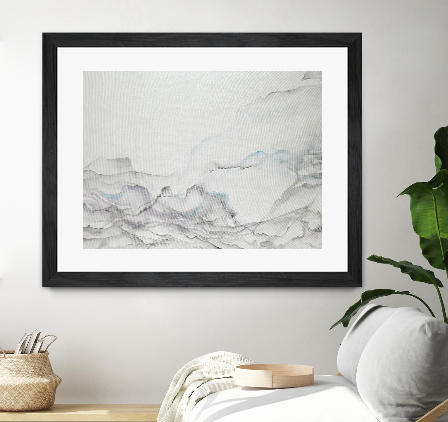 Gentle Maturity by Daleno Art on GIANT ART - white abstract abstrait
