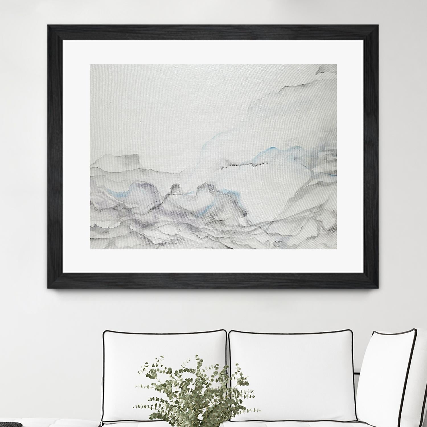 Gentle Maturity by Daleno Art on GIANT ART - white abstract abstrait