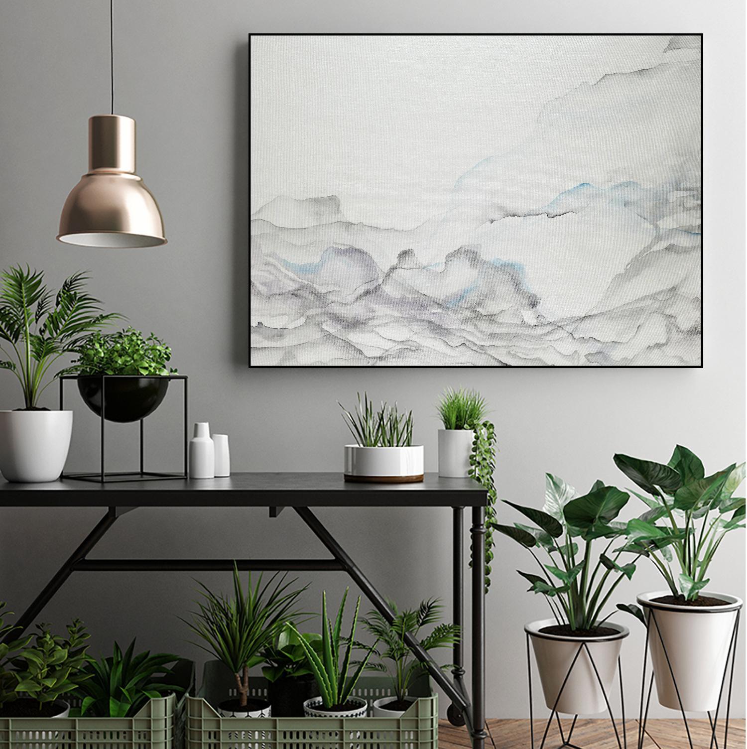 Gentle Maturity by Daleno Art on GIANT ART - white abstract abstrait