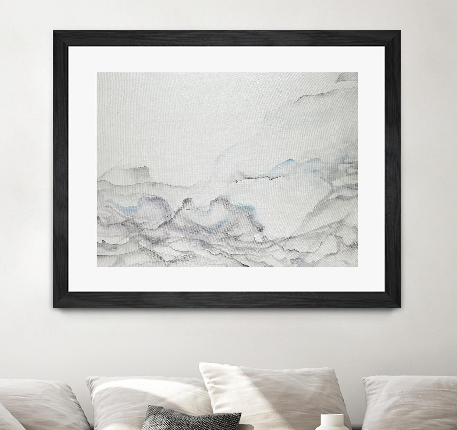 Gentle Maturity by Daleno Art on GIANT ART - white abstract abstrait
