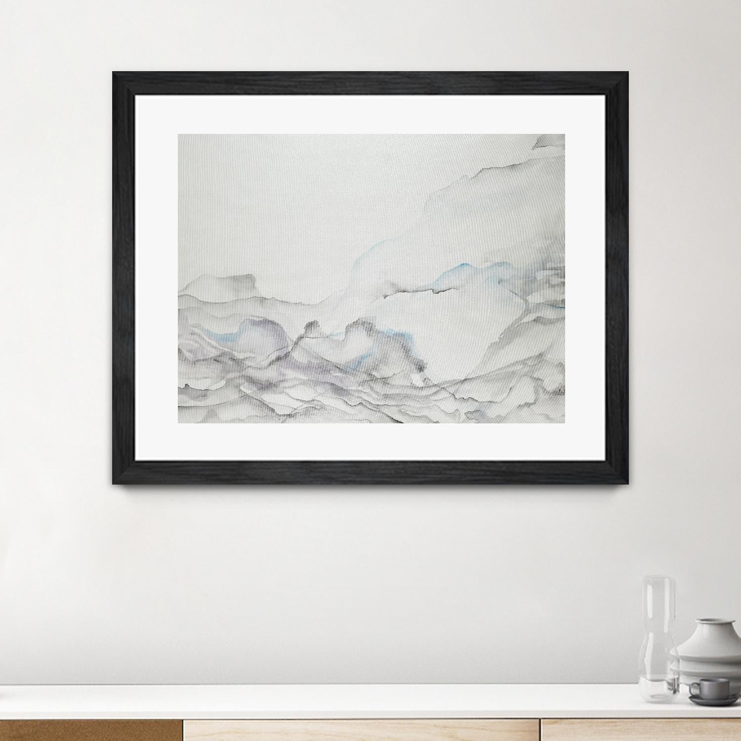 Gentle Maturity by Daleno Art on GIANT ART - white abstract abstrait