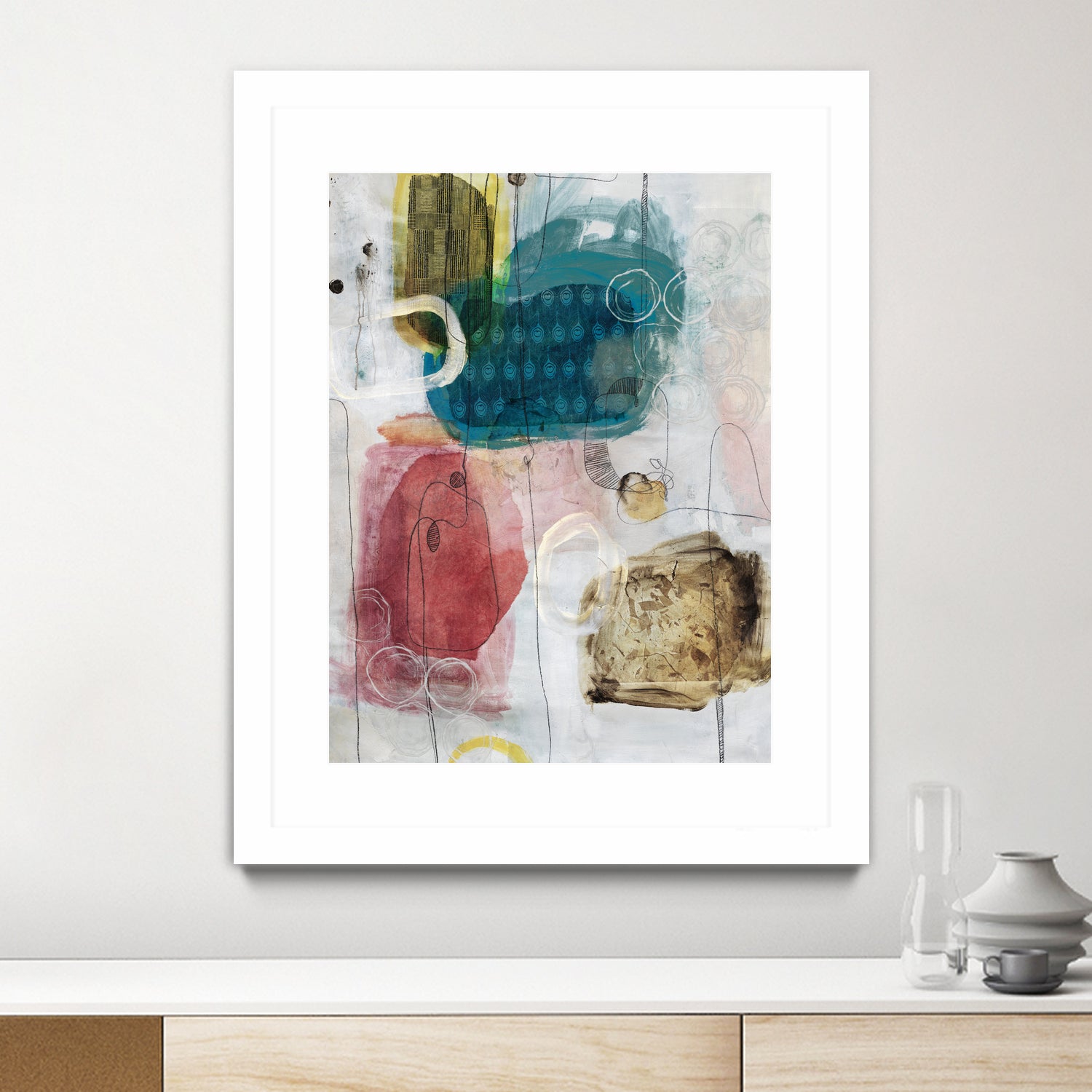 Flip Flop by Daleno Art on GIANT ART - multi abstract