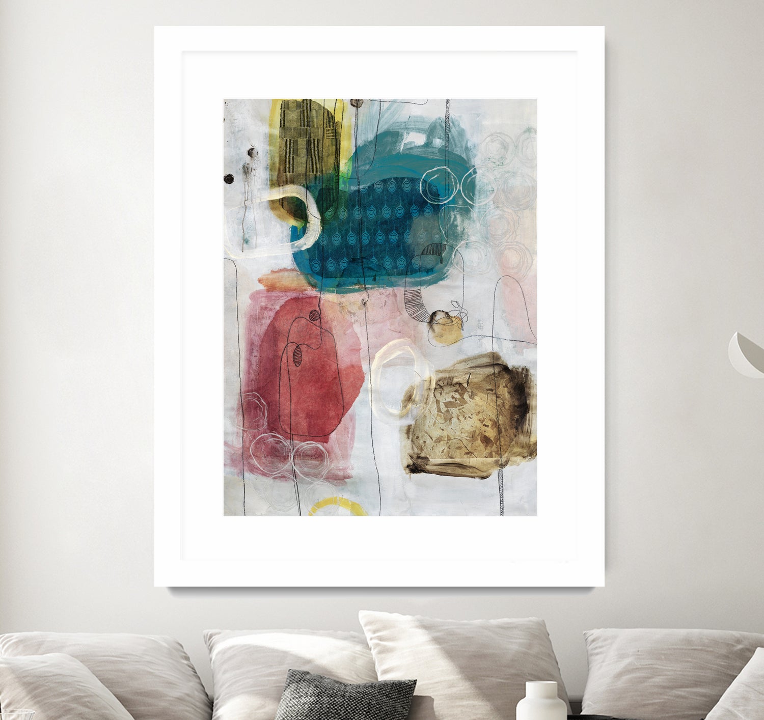 Flip Flop by Daleno Art on GIANT ART - multi abstract