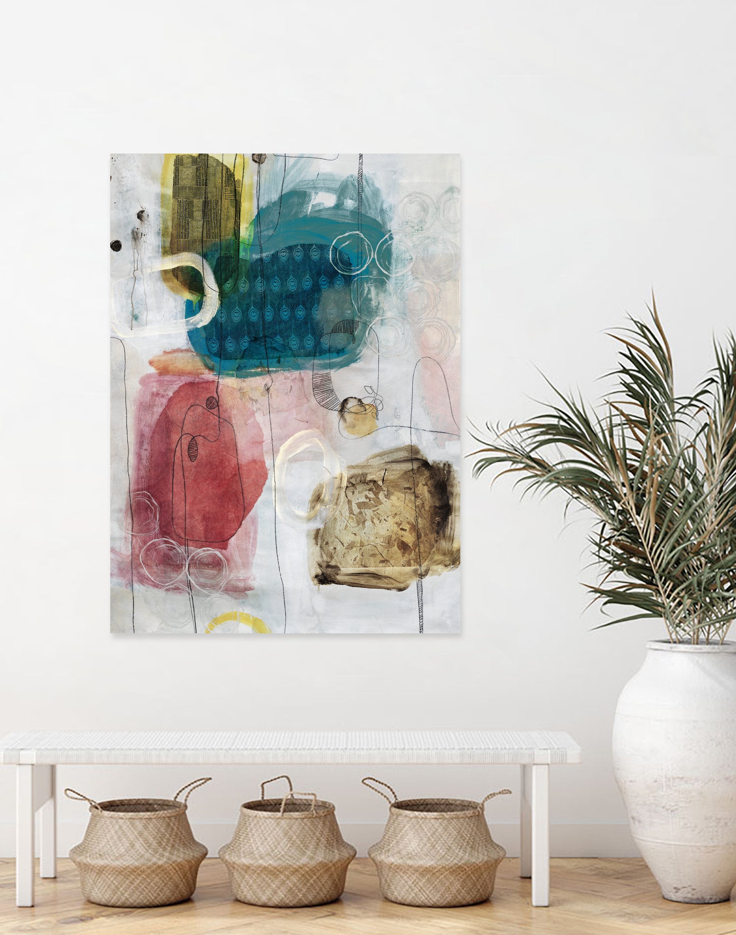 Flip Flop by Daleno Art on GIANT ART - multi abstract