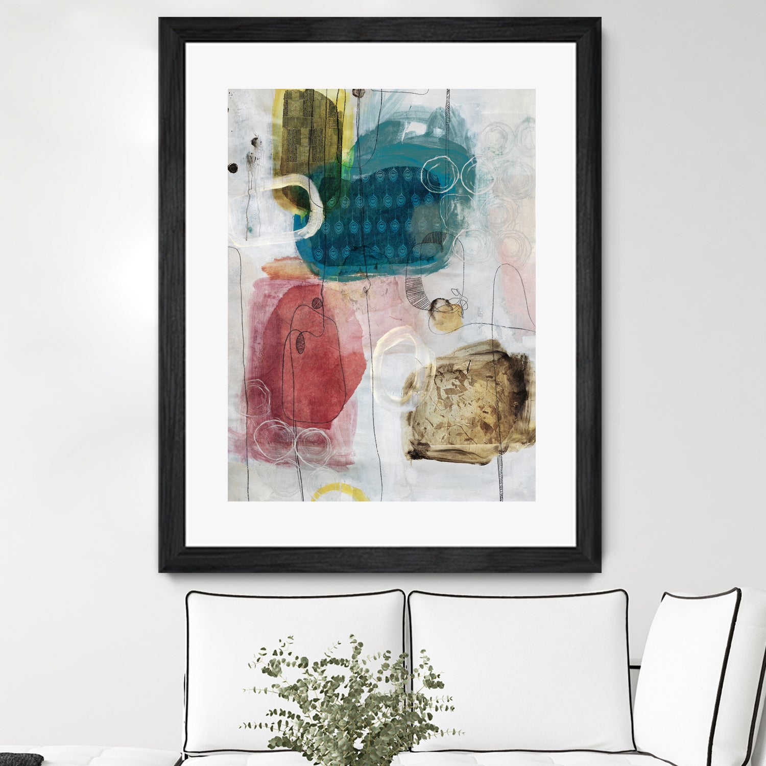 Flip Flop by Daleno Art on GIANT ART - multi abstract