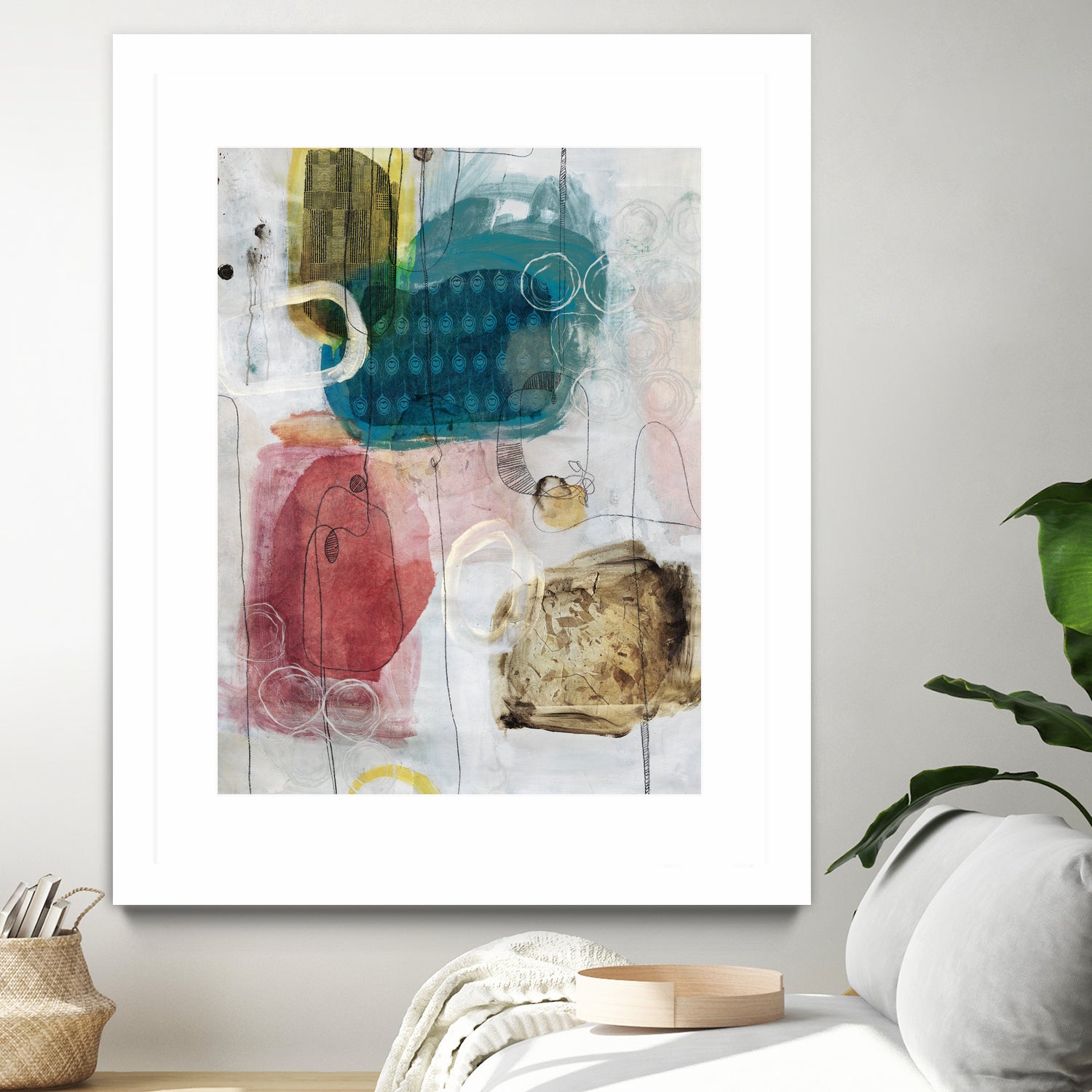 Flip Flop by Daleno Art on GIANT ART - multi abstract