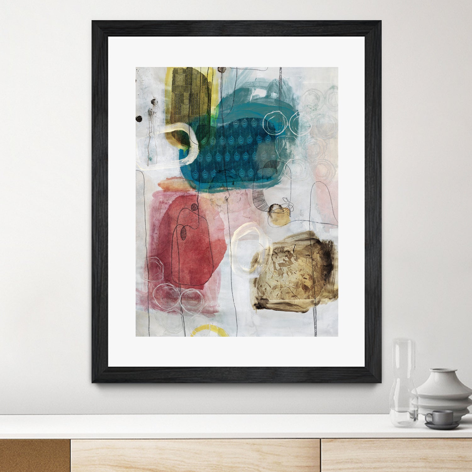 Flip Flop by Daleno Art on GIANT ART - multi abstract