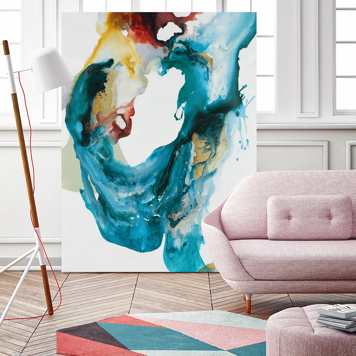 Weighted Flow II by Daleno Art on GIANT ART -  abstract