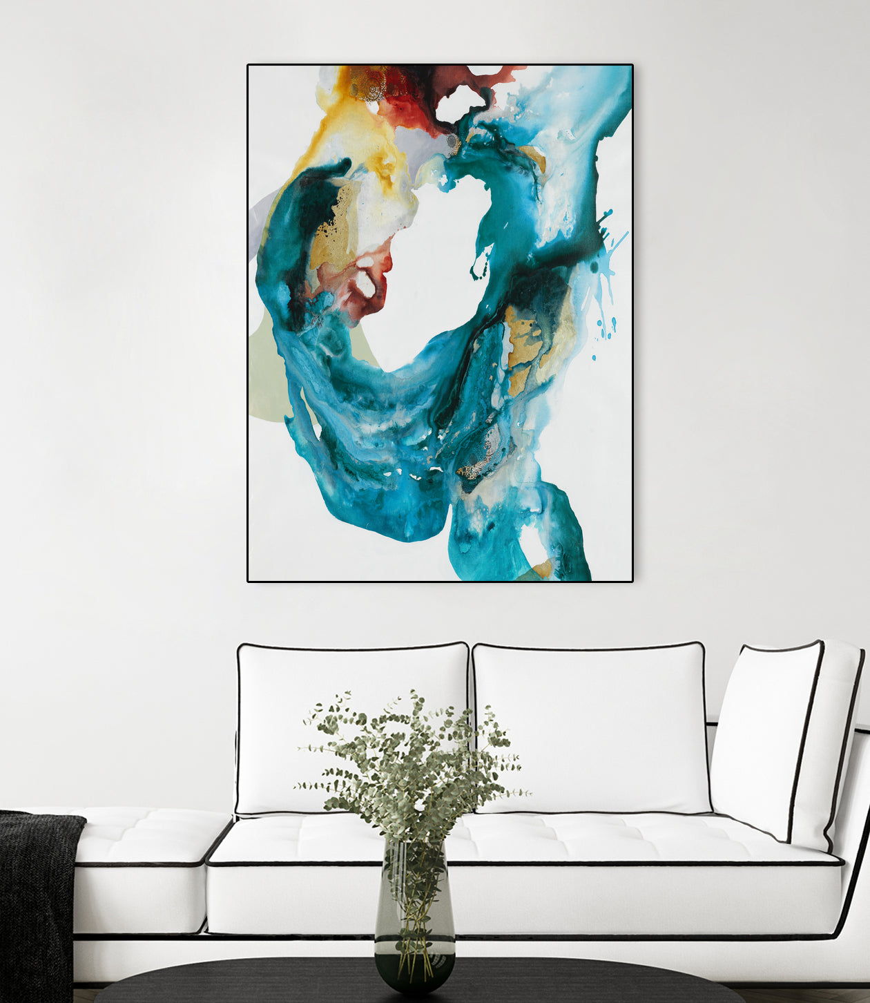 Weighted Flow II by Daleno Art on GIANT ART -  abstract