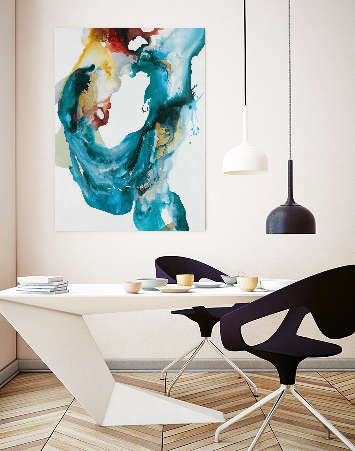 Weighted Flow II by Daleno Art on GIANT ART -  abstract