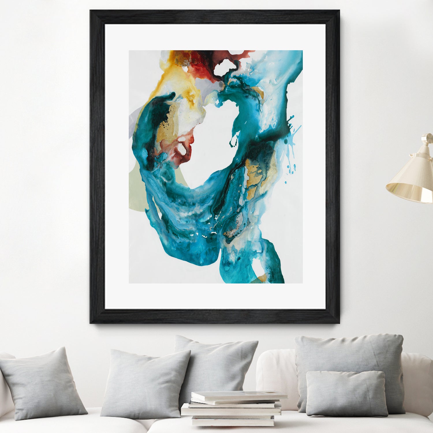 Weighted Flow II by Daleno Art on GIANT ART -  abstract