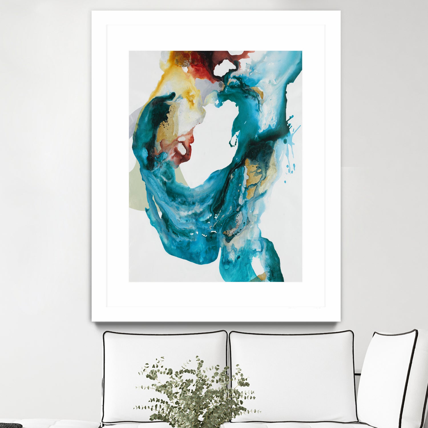 Weighted Flow II by Daleno Art on GIANT ART -  abstract