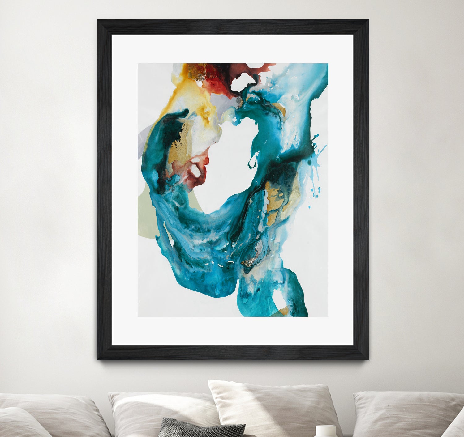 Weighted Flow II by Daleno Art on GIANT ART -  abstract