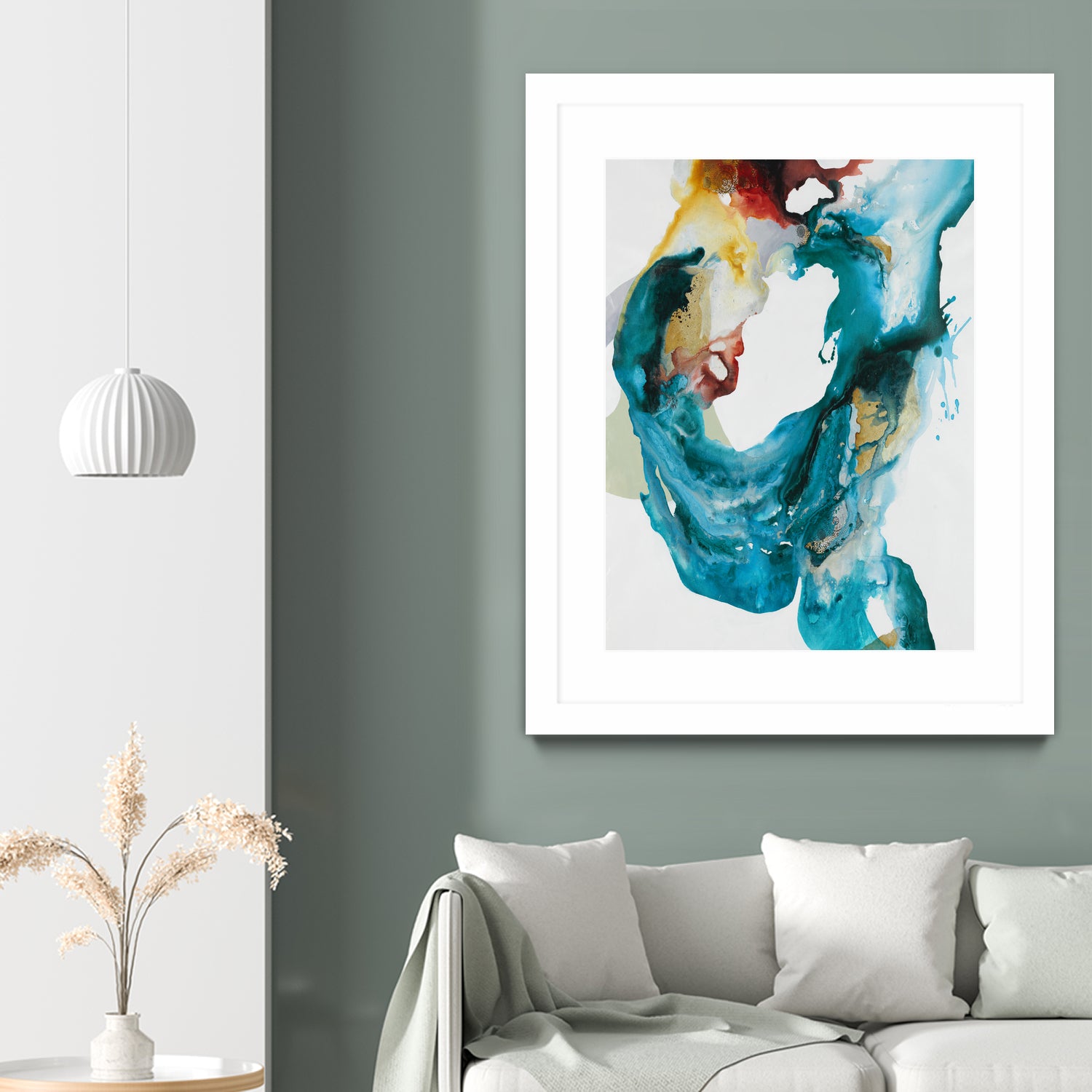 Weighted Flow II by Daleno Art on GIANT ART -  abstract