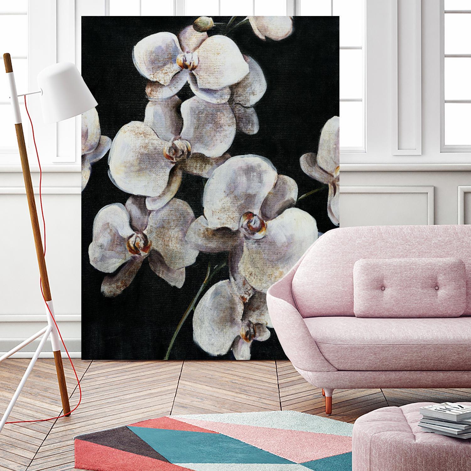 Dream of Dior I by Daleno Art on GIANT ART - orange abstract abstrait