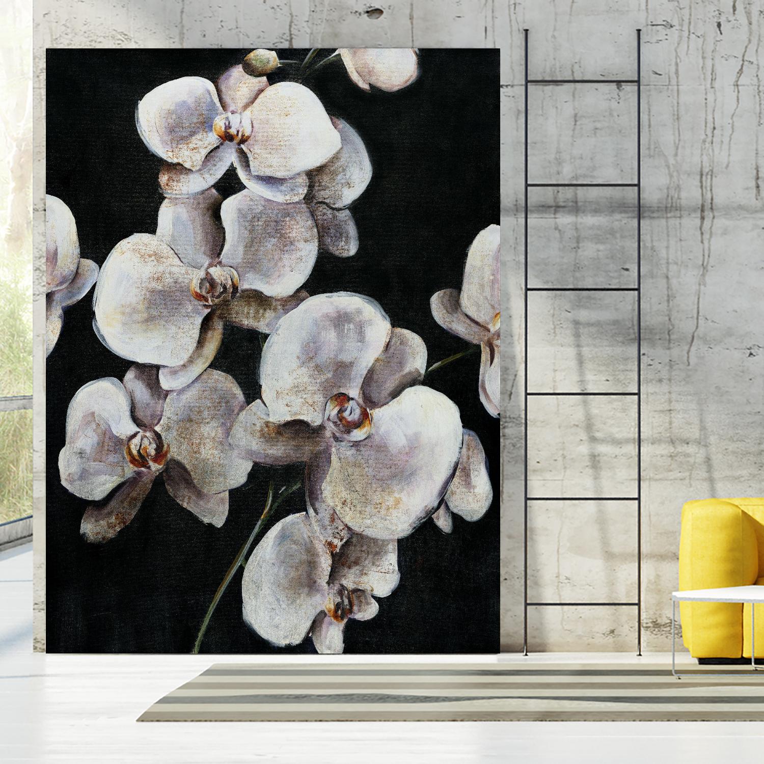 Dream of Dior I by Daleno Art on GIANT ART - orange abstract abstrait