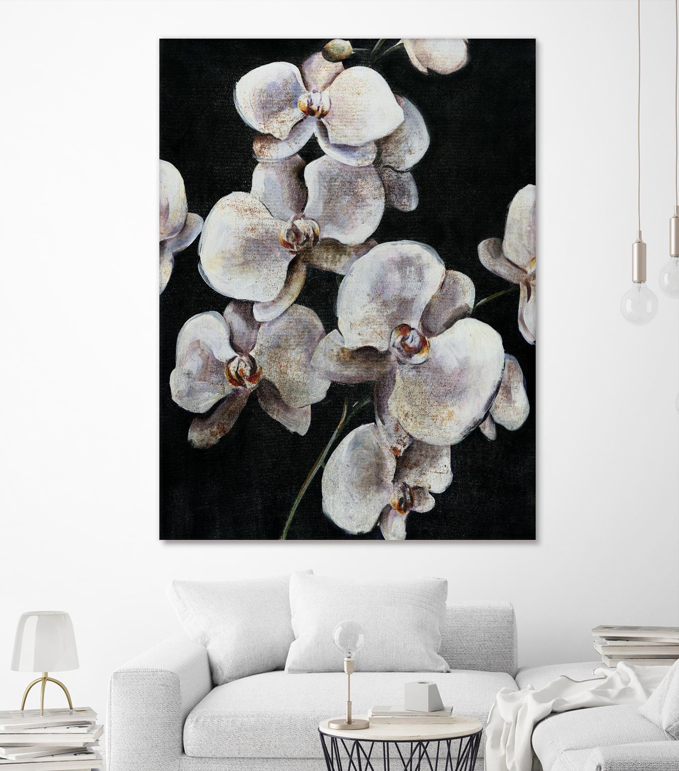 Dream of Dior I by Daleno Art on GIANT ART - orange abstract abstrait