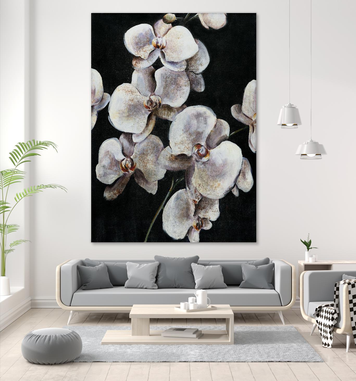 Dream of Dior I by Daleno Art on GIANT ART - orange abstract abstrait