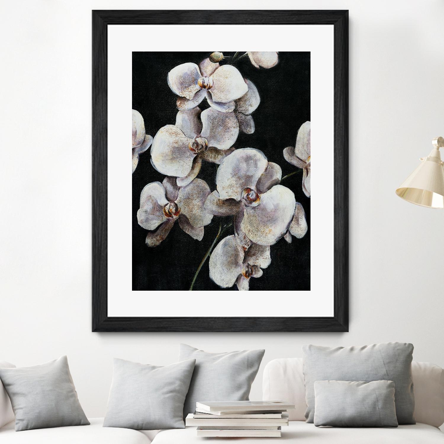 Dream of Dior I by Daleno Art on GIANT ART - orange abstract abstrait