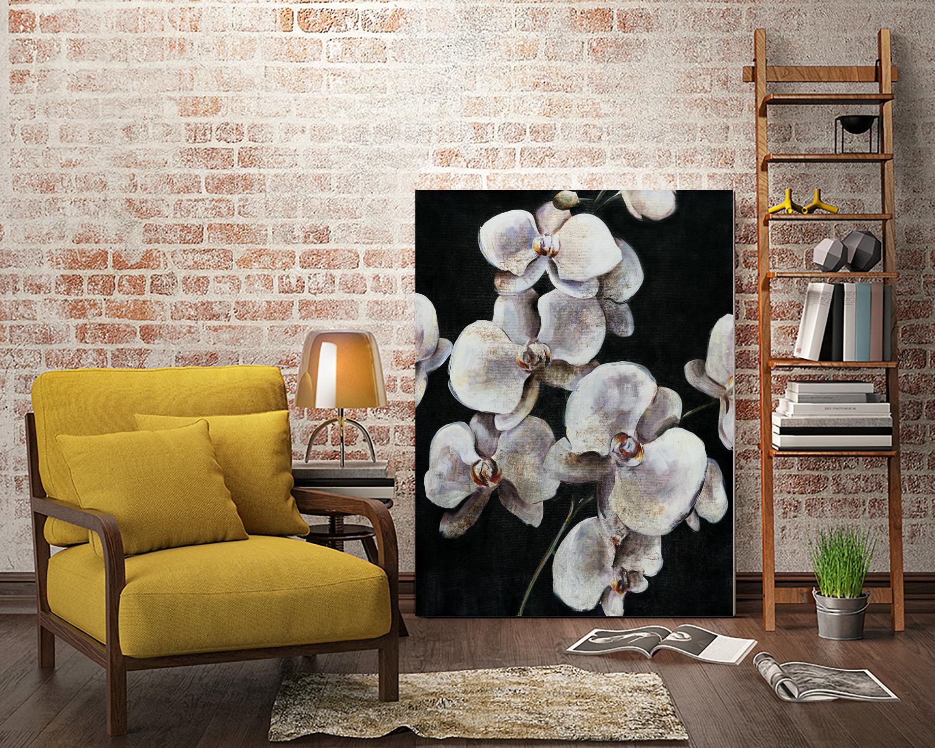 Dream of Dior I by Daleno Art on GIANT ART - orange abstract abstrait