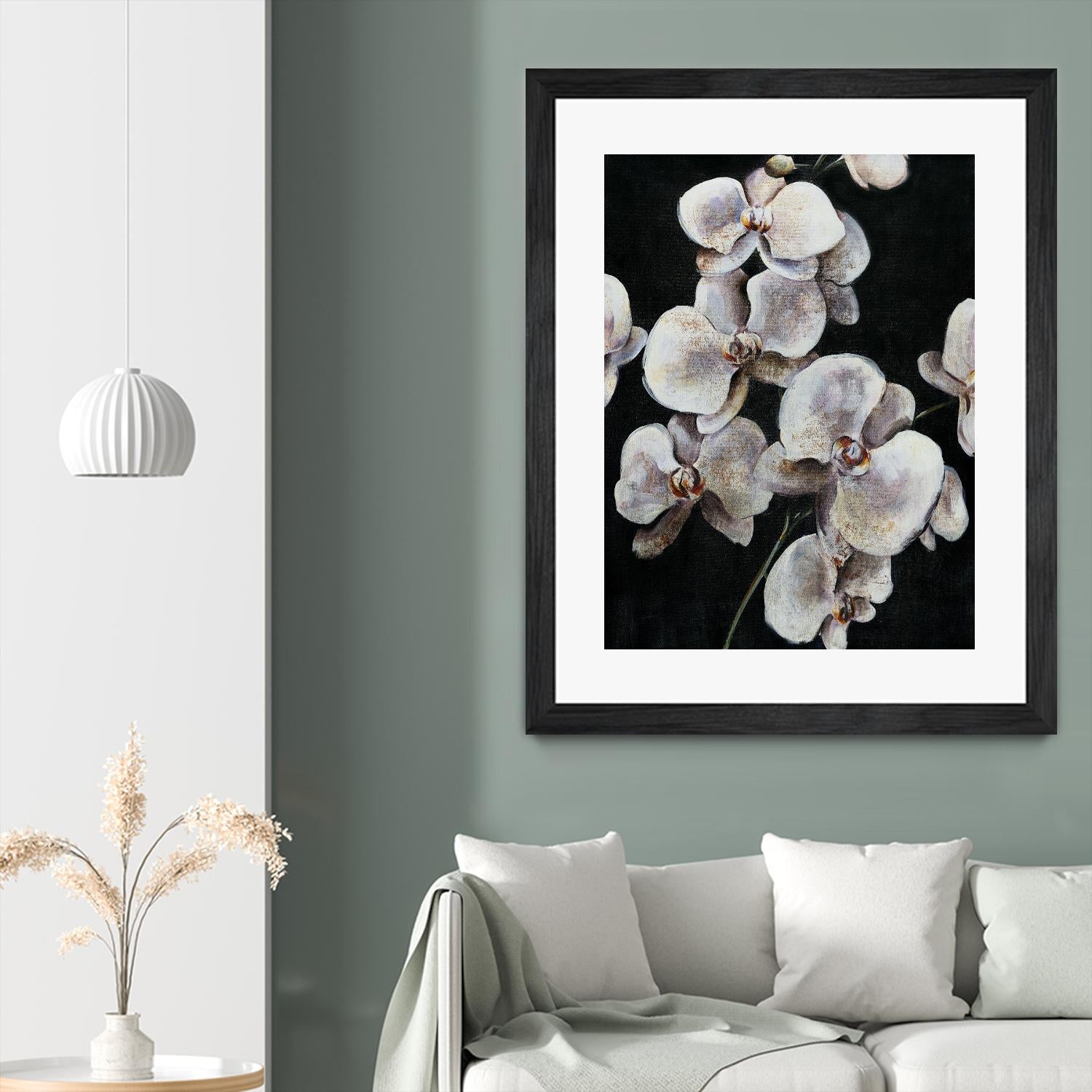 Dream of Dior I by Daleno Art on GIANT ART - orange abstract abstrait