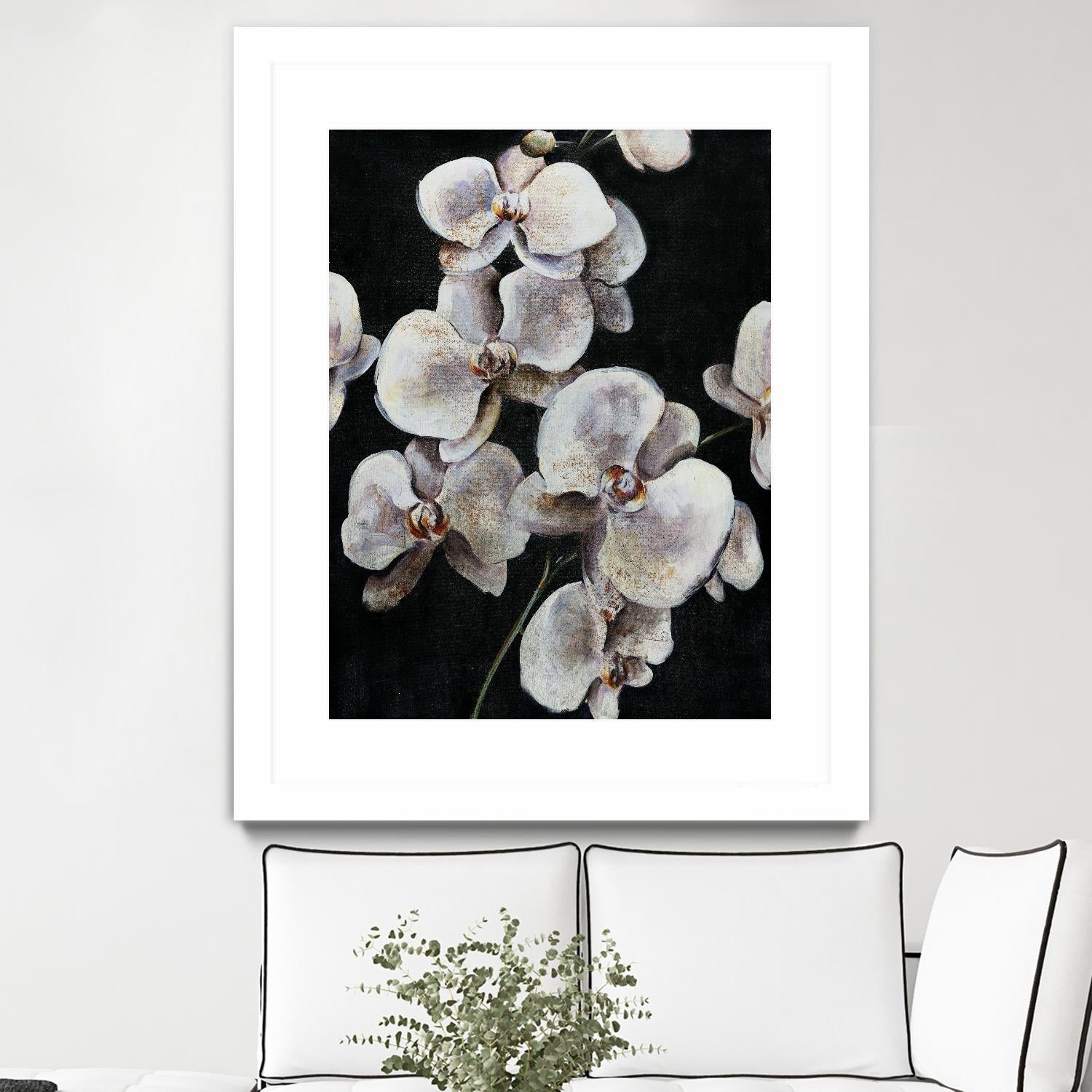 Dream of Dior I by Daleno Art on GIANT ART - orange abstract abstrait