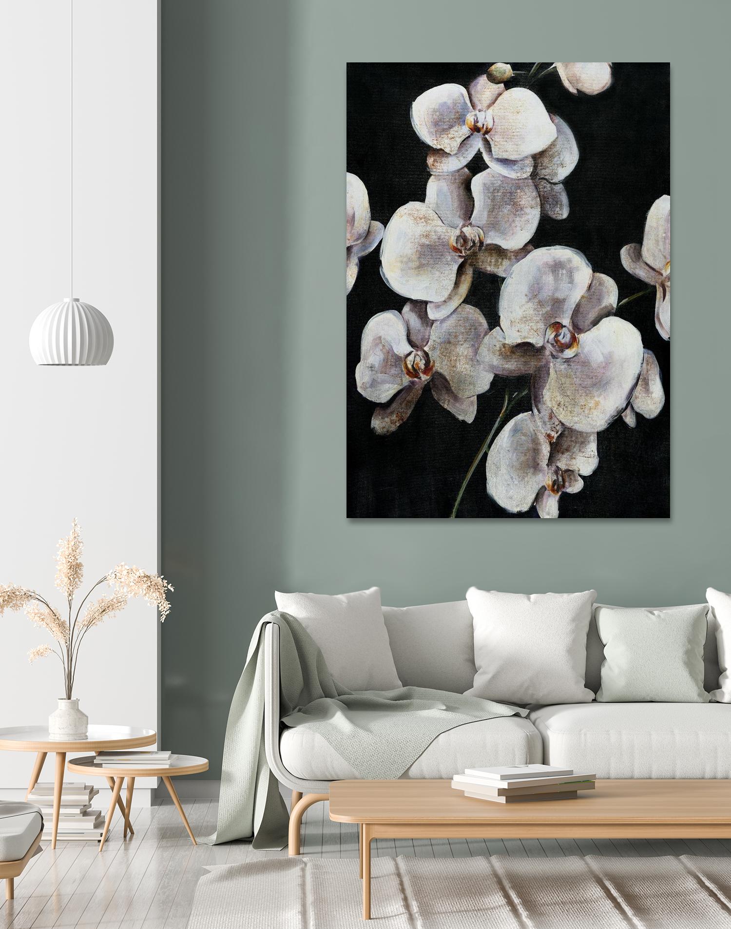 Dream of Dior I by Daleno Art on GIANT ART - orange abstract abstrait