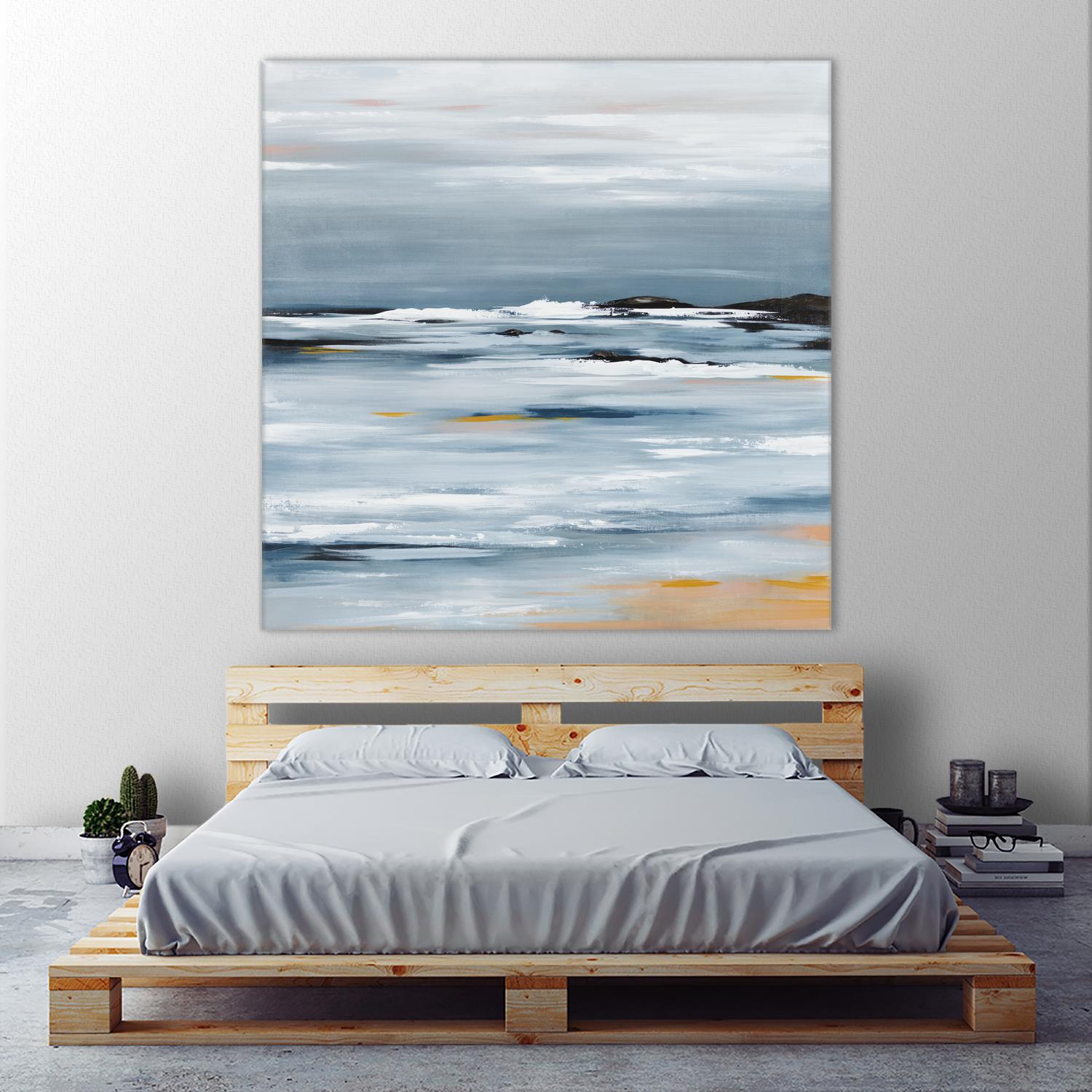 From The Bay Window by Daleno Art on GIANT ART - orange abstract