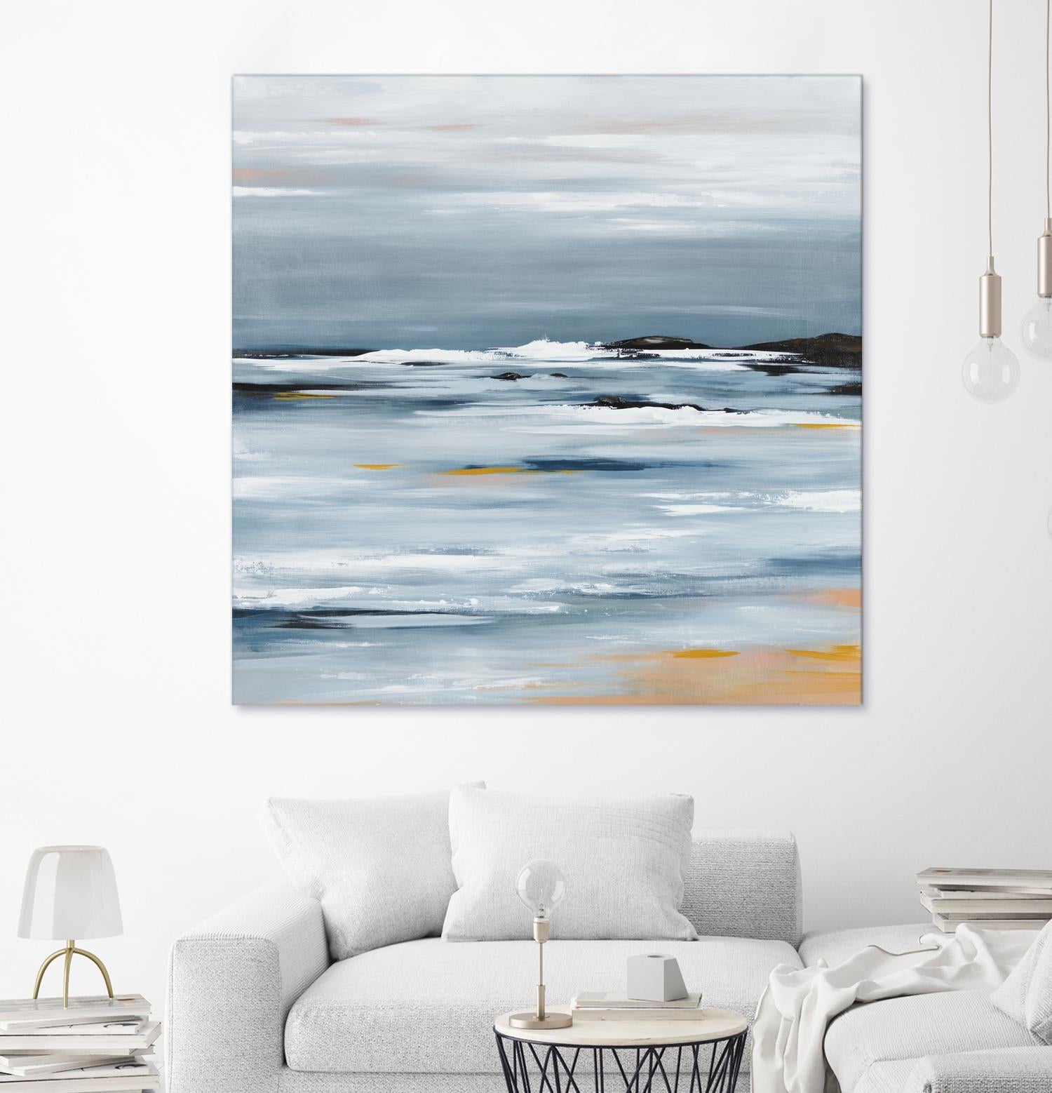 From The Bay Window by Daleno Art on GIANT ART - orange abstract