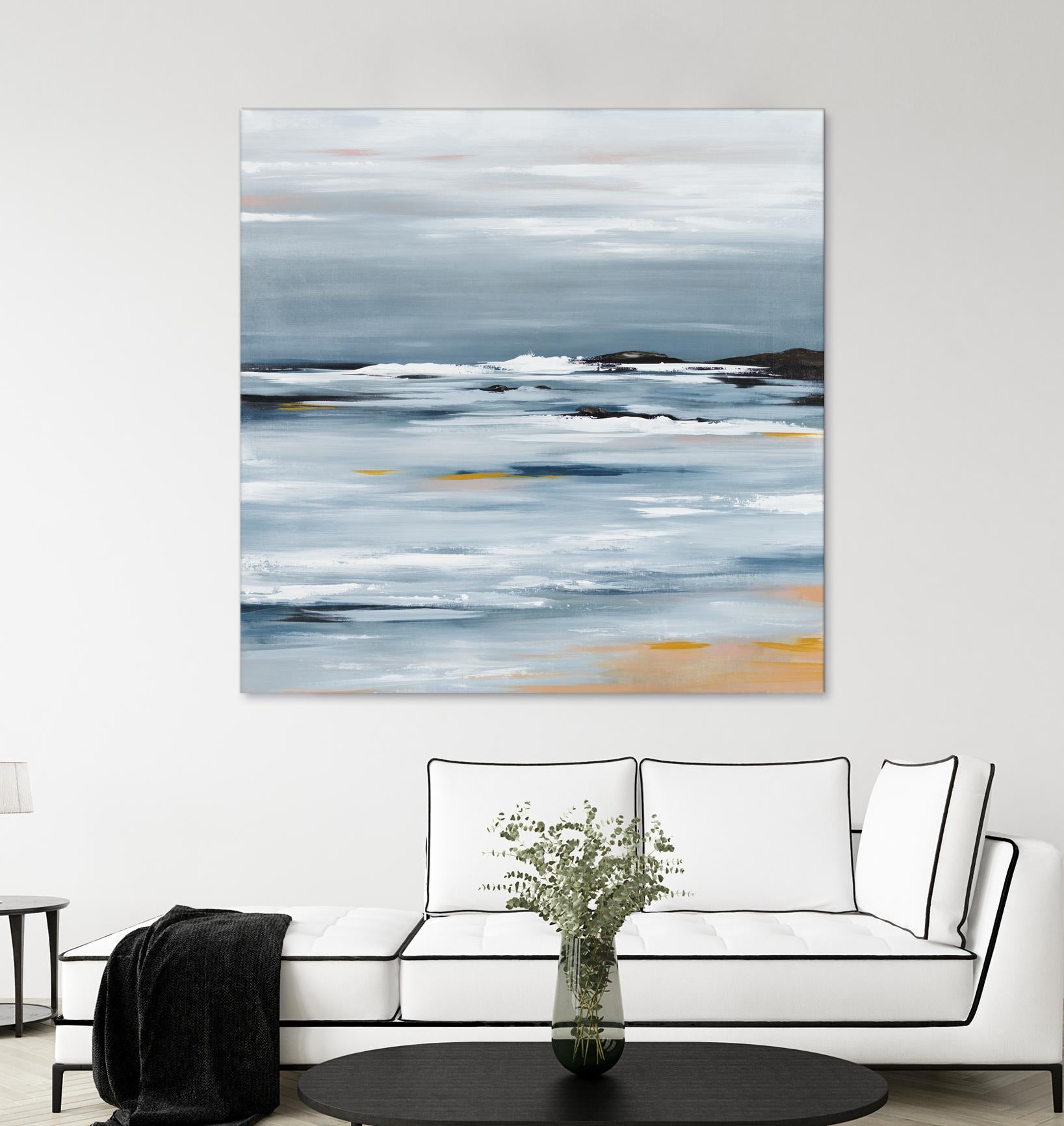 From The Bay Window by Daleno Art on GIANT ART - orange abstract