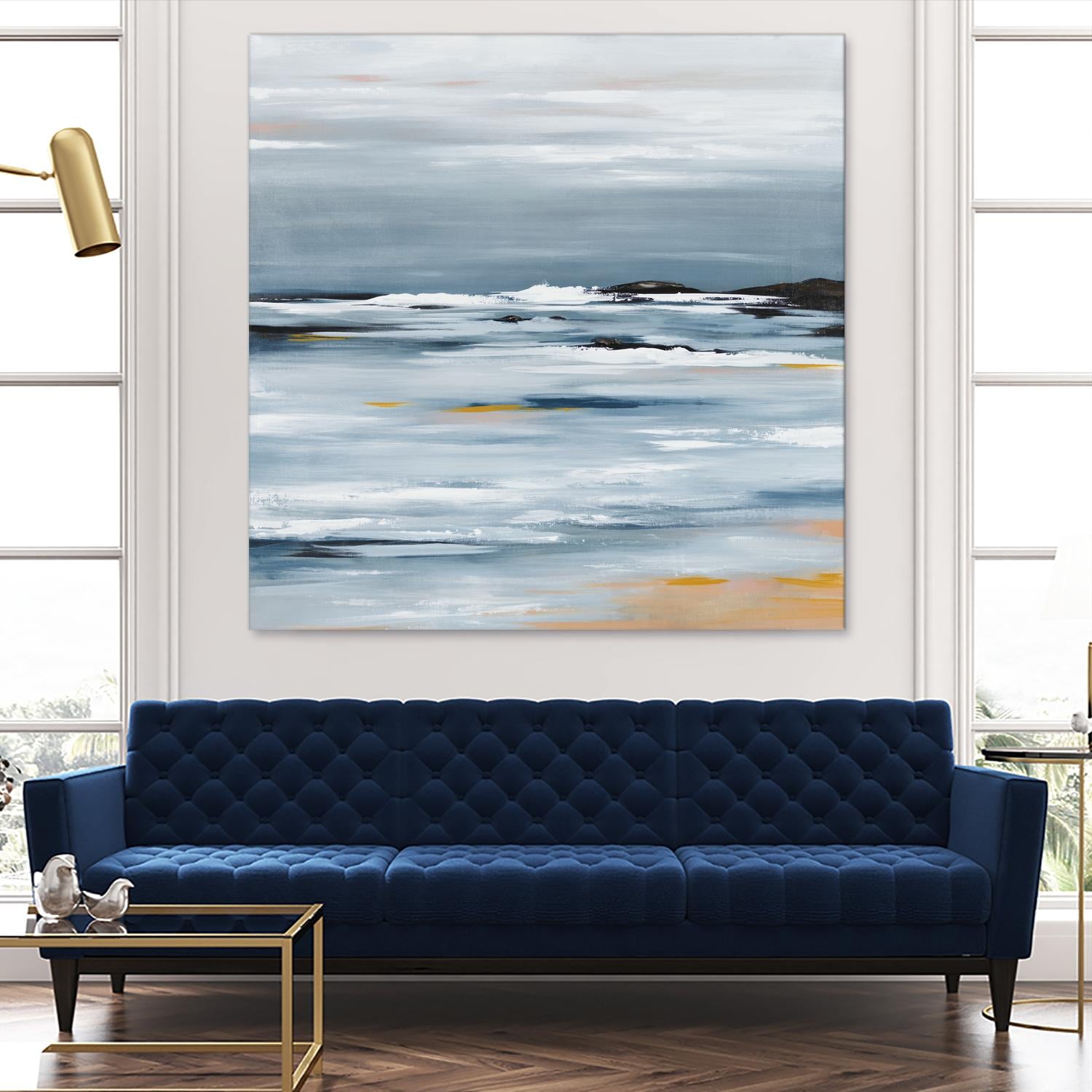 From The Bay Window by Daleno Art on GIANT ART - orange abstract