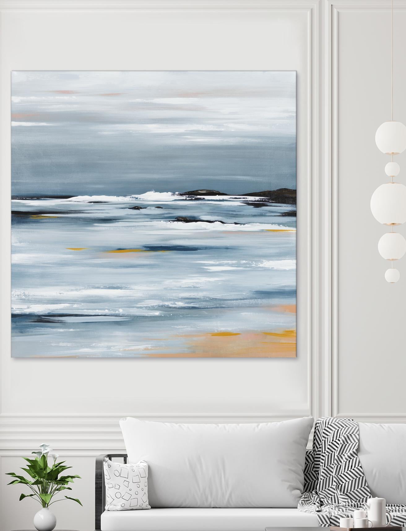From The Bay Window by Daleno Art on GIANT ART - orange abstract