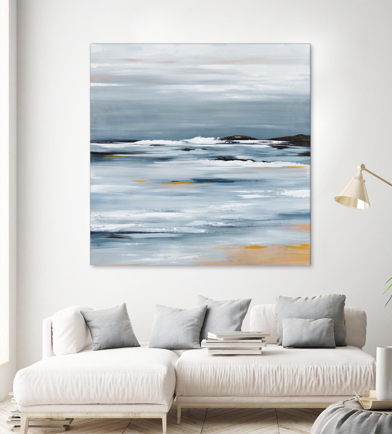 From The Bay Window by Daleno Art on GIANT ART - orange abstract
