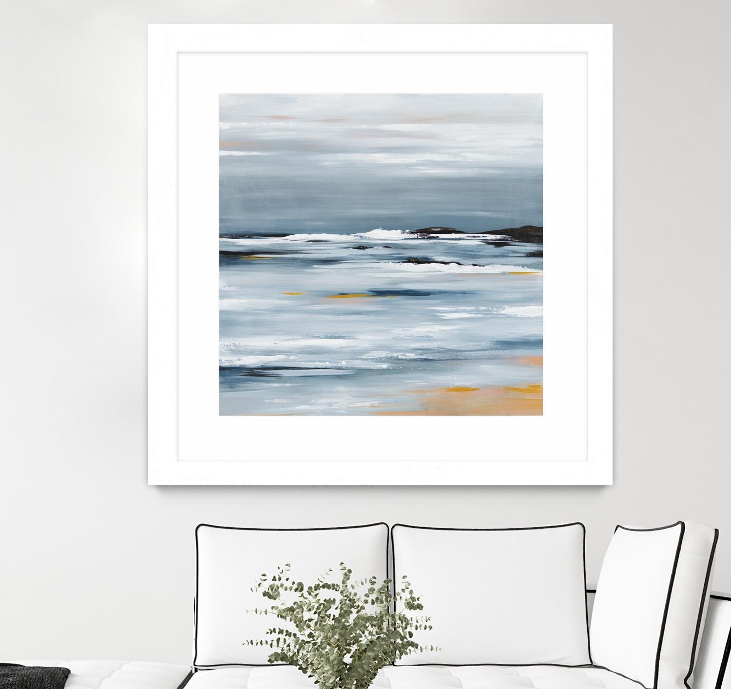 From The Bay Window by Daleno Art on GIANT ART - orange abstract