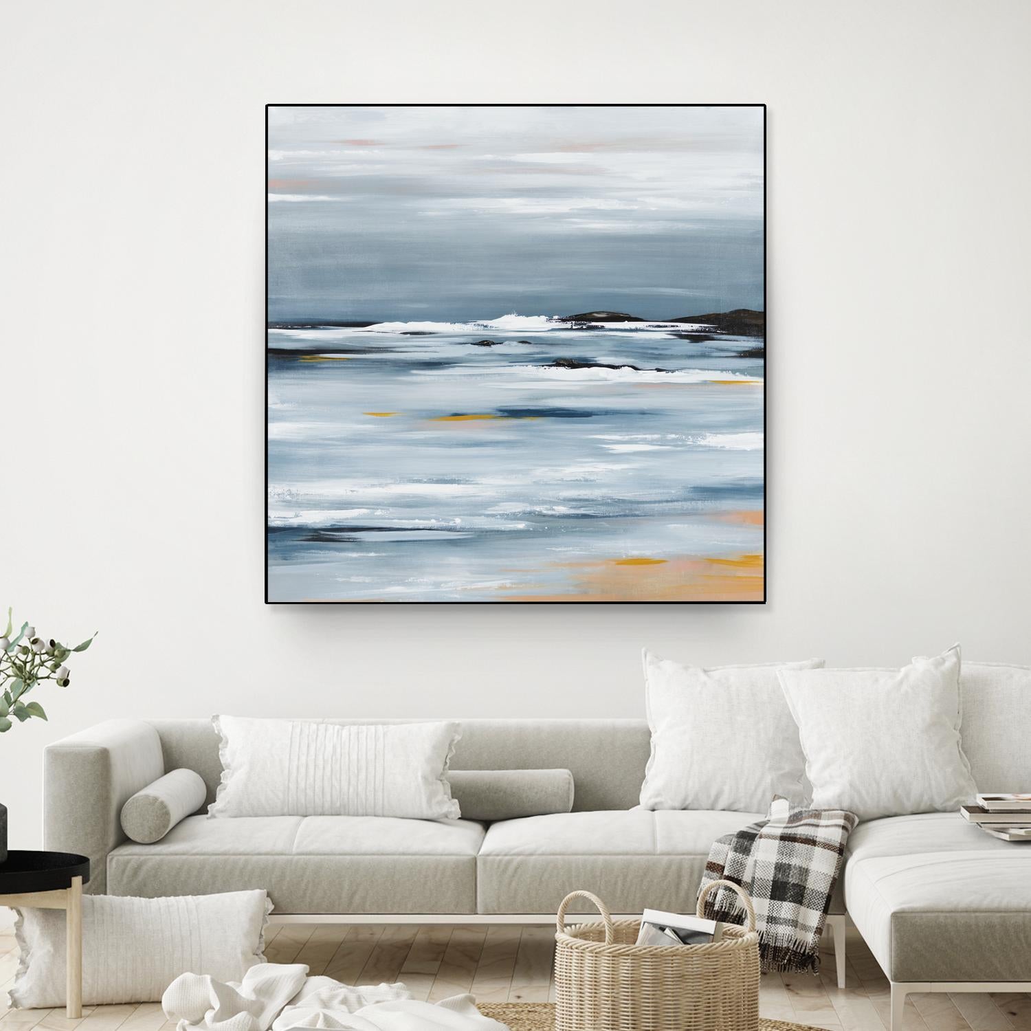 From The Bay Window by Daleno Art on GIANT ART - orange abstract