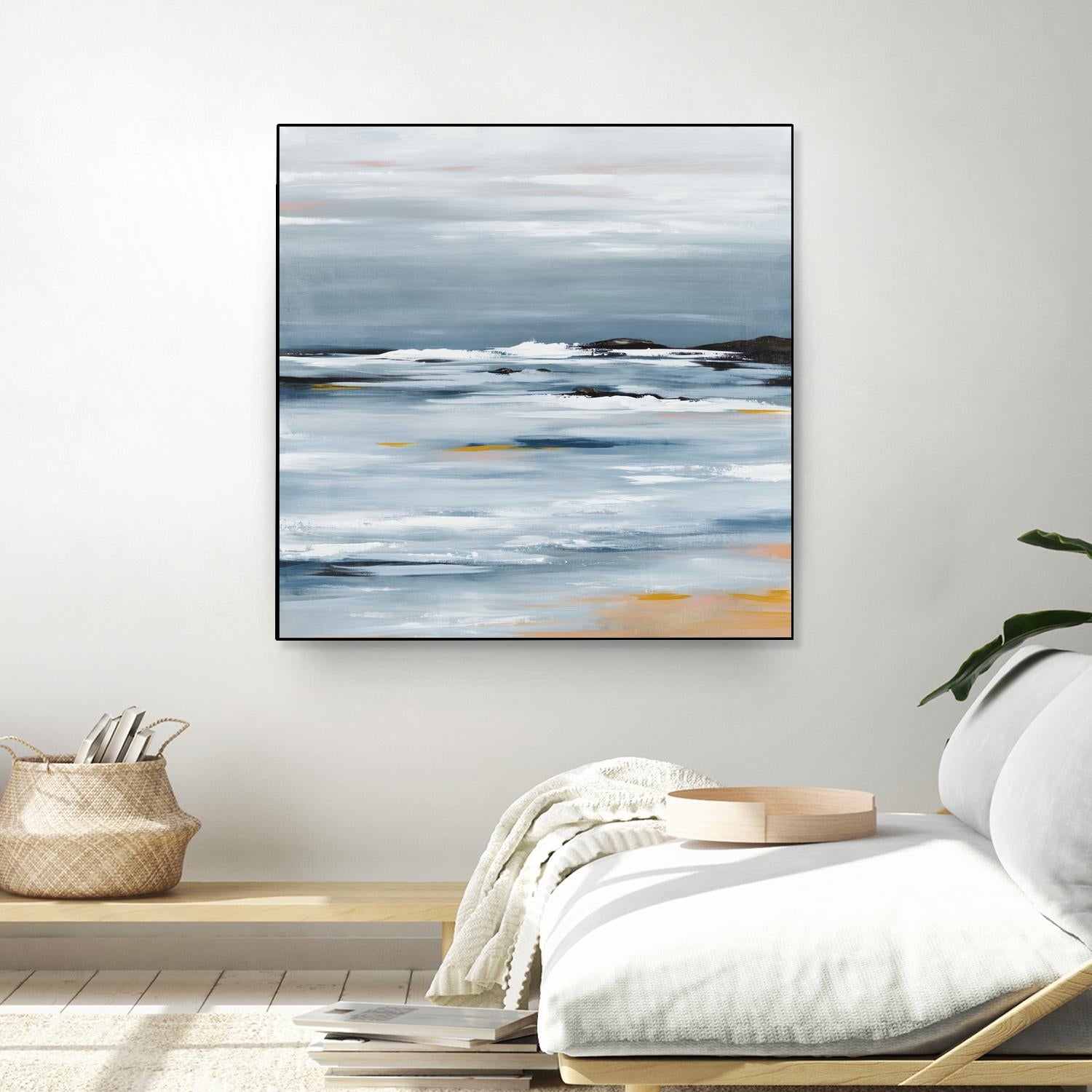 From The Bay Window by Daleno Art on GIANT ART - orange abstract