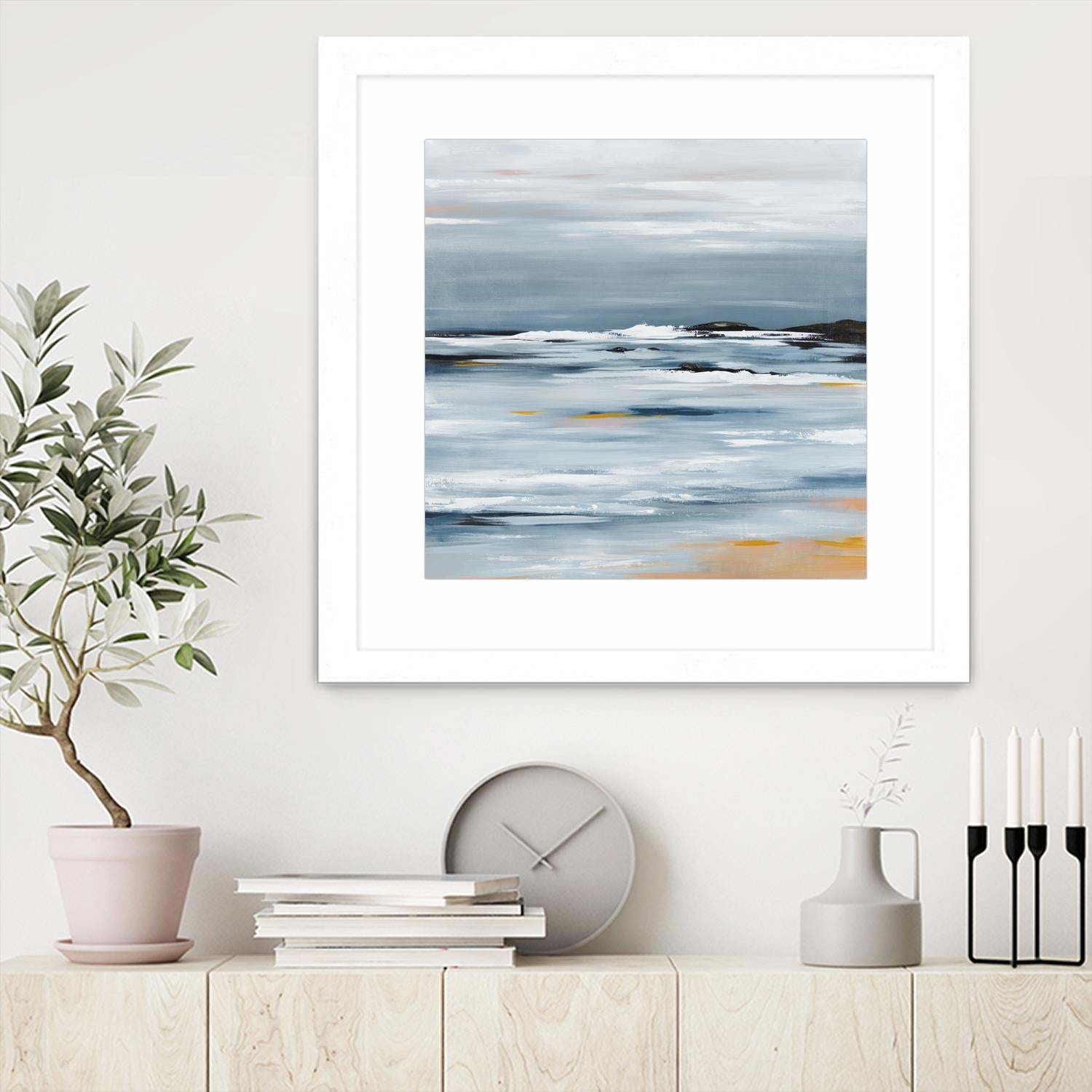 From The Bay Window by Daleno Art on GIANT ART - orange abstract