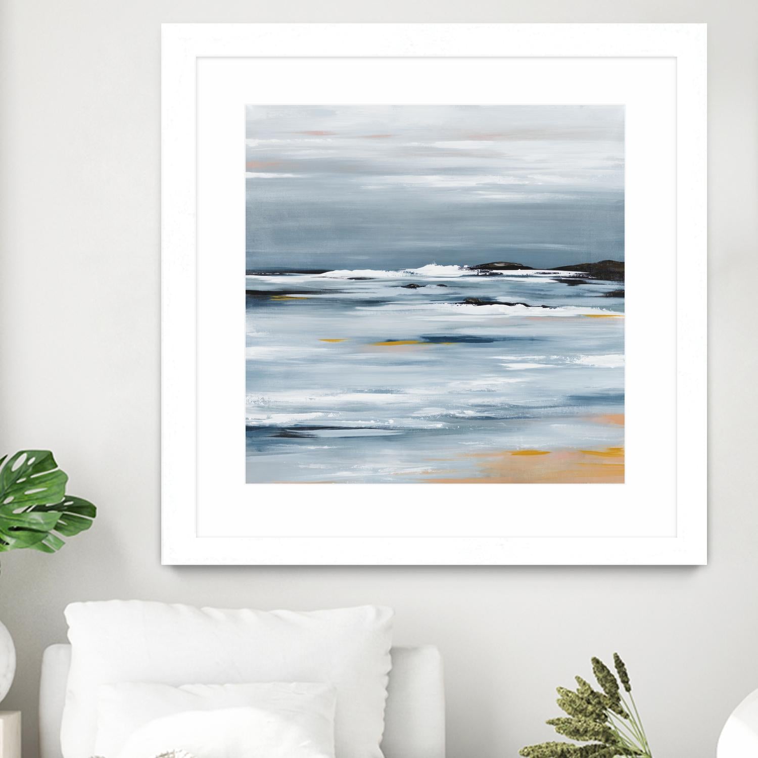 From The Bay Window by Daleno Art on GIANT ART - orange abstract