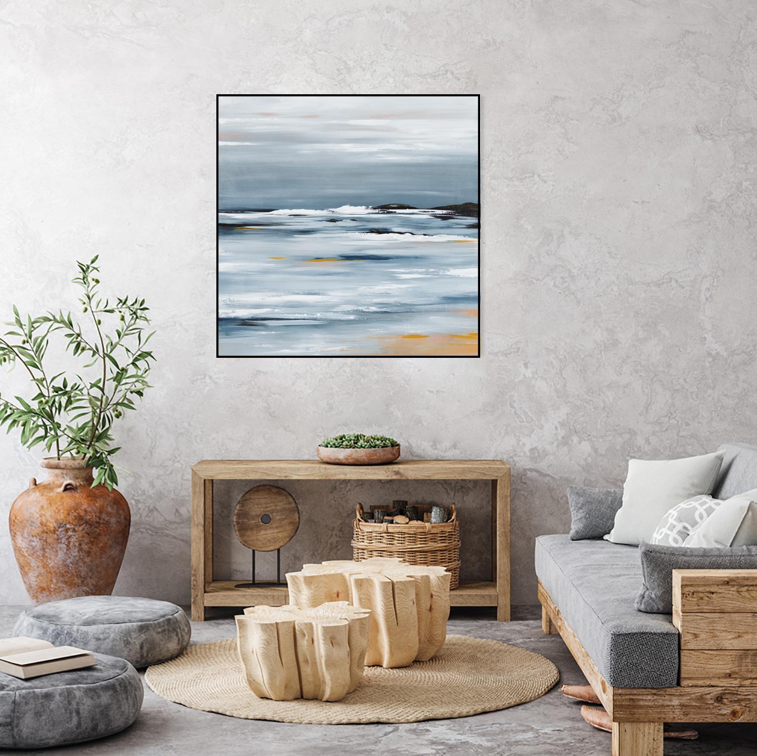 From The Bay Window by Daleno Art on GIANT ART - orange abstract