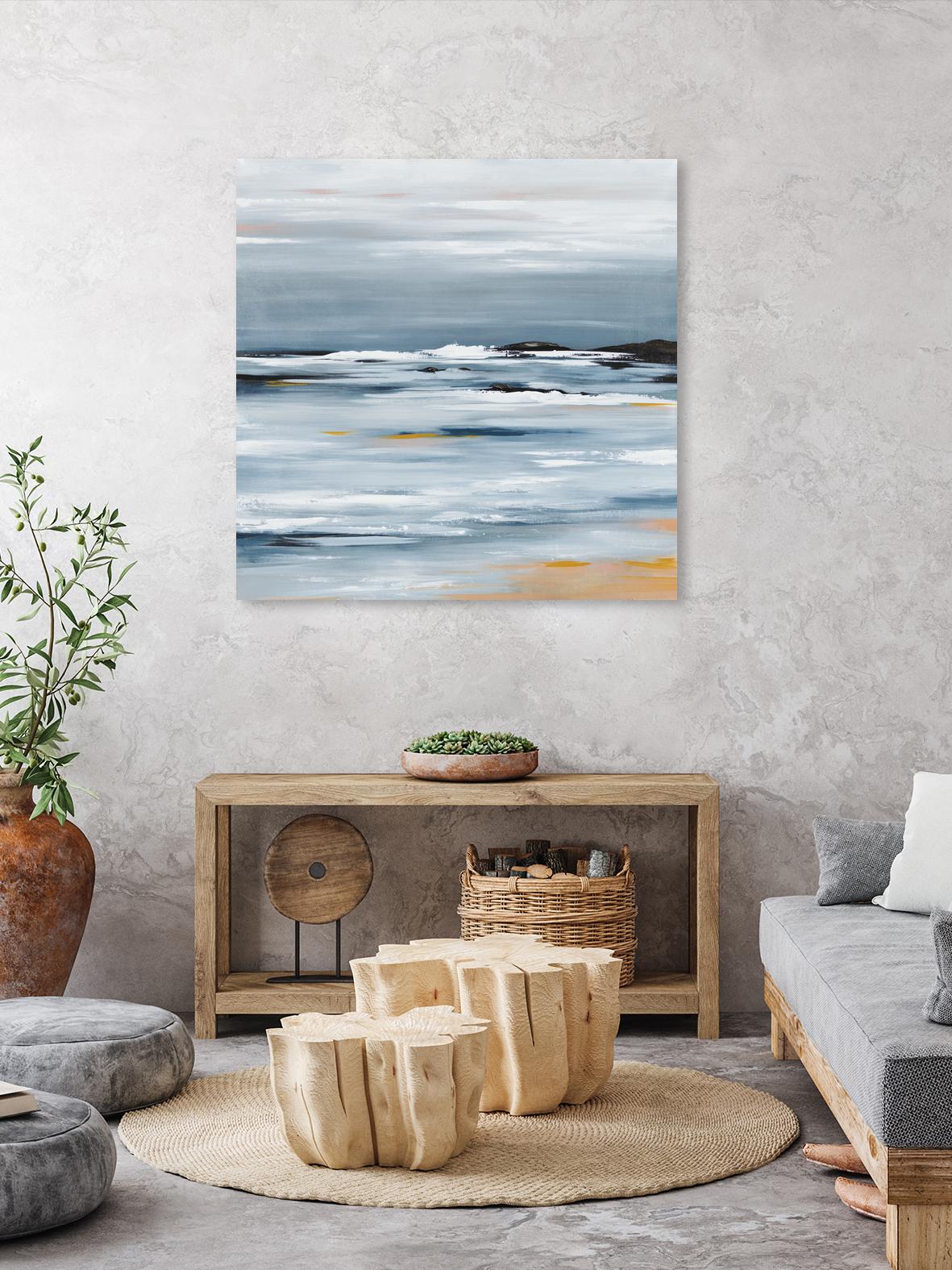 From The Bay Window by Daleno Art on GIANT ART - orange abstract