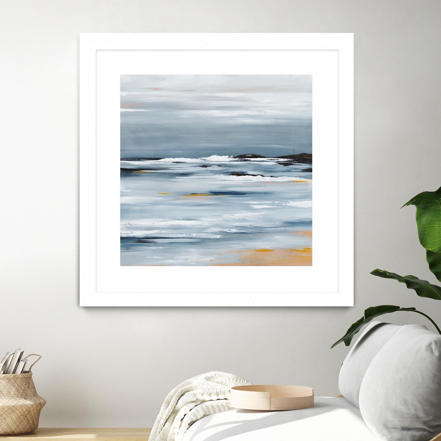 From The Bay Window by Daleno Art on GIANT ART - orange abstract