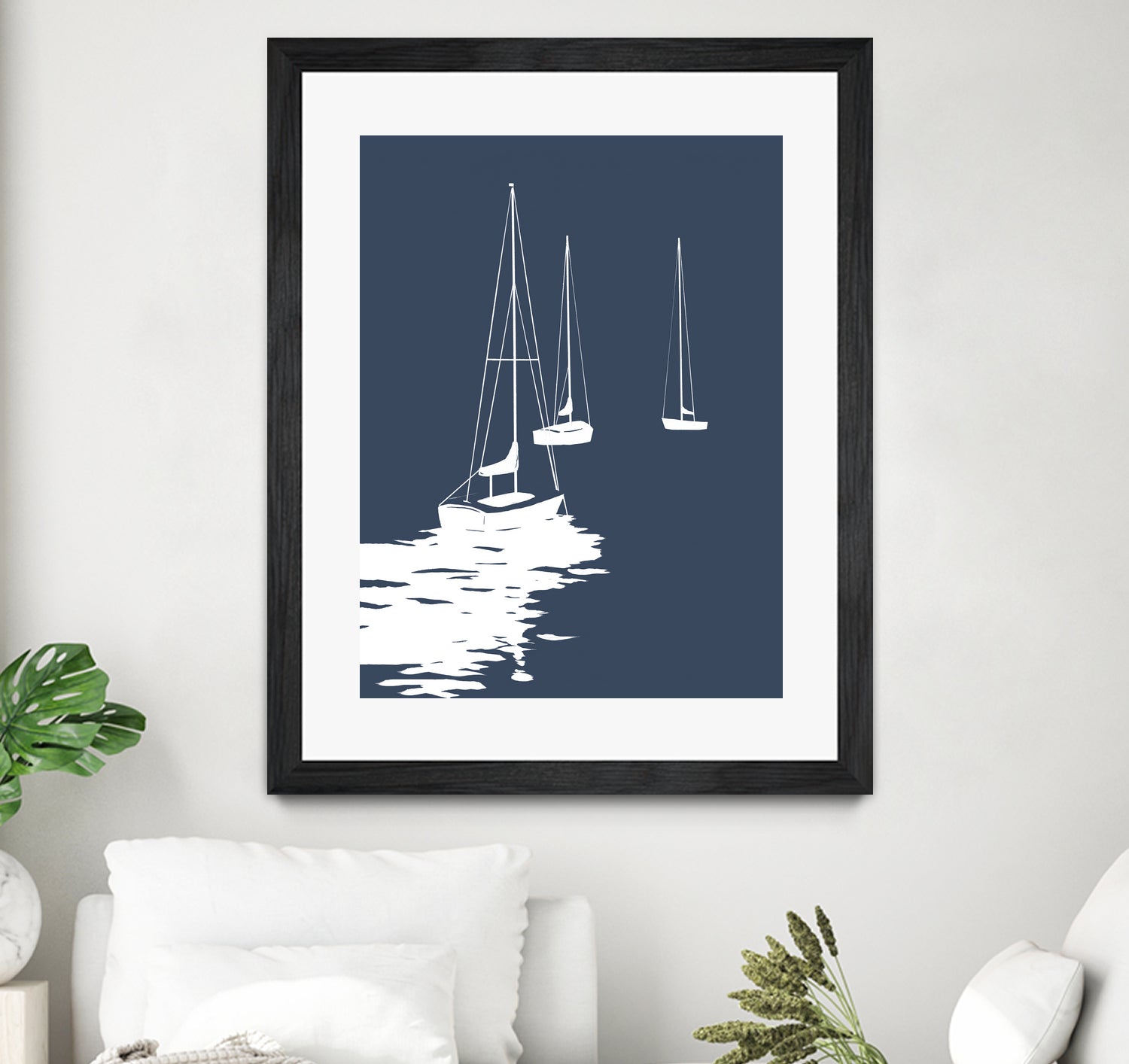 Weekend Ways I by Daleno Art on GIANT ART - blue coastal