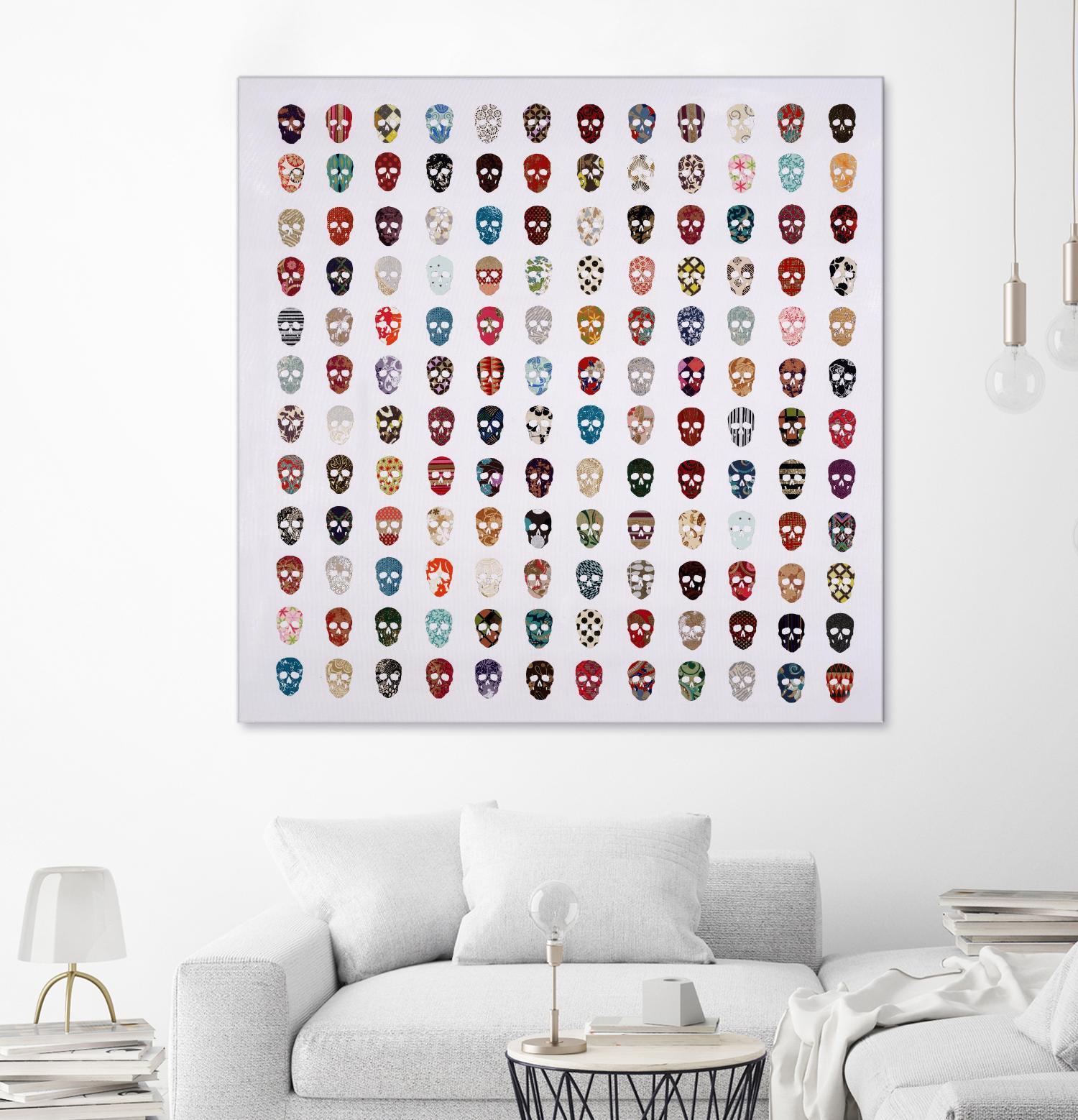 Gorgeous Crowd by Daleno Art on GIANT ART - red abstract