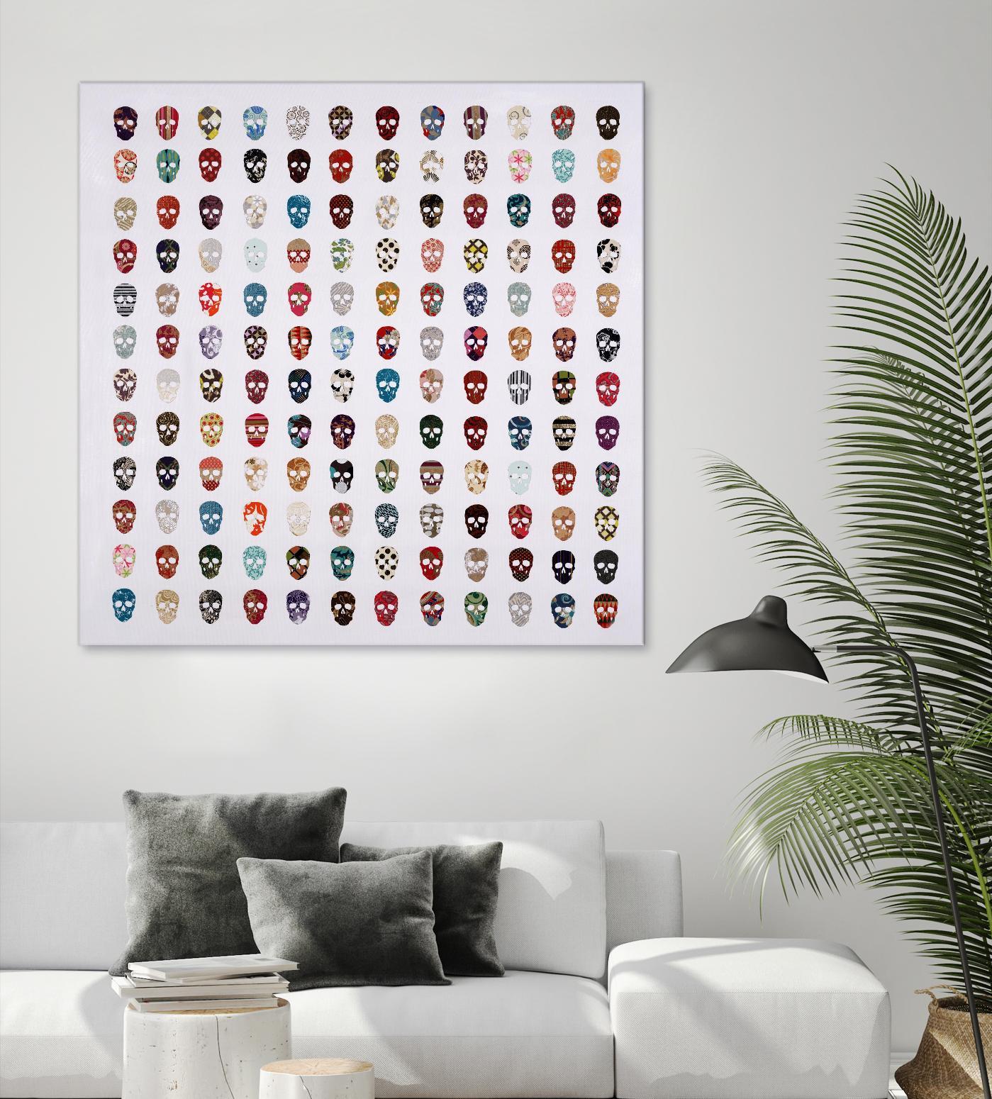 Gorgeous Crowd by Daleno Art on GIANT ART - red abstract