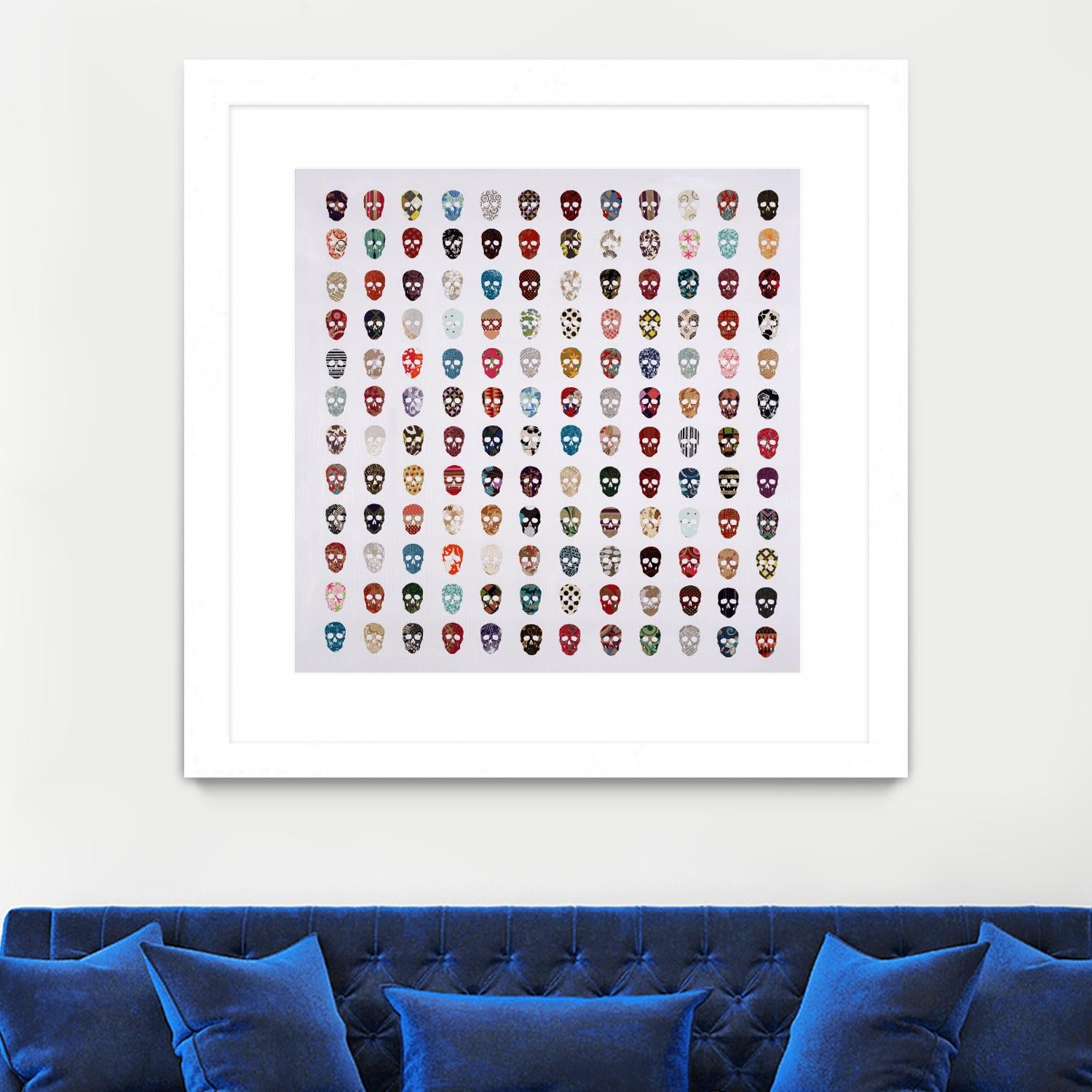 Gorgeous Crowd by Daleno Art on GIANT ART - red abstract