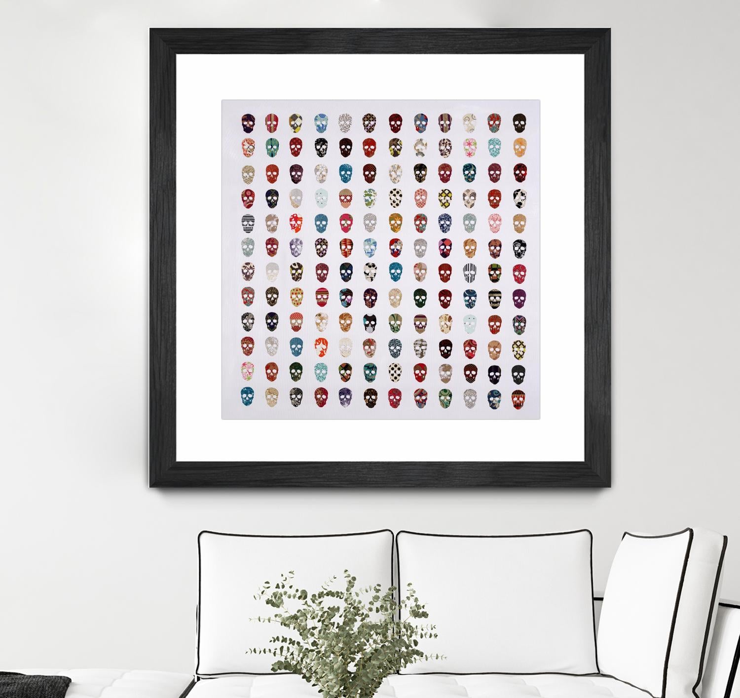 Gorgeous Crowd by Daleno Art on GIANT ART - red abstract