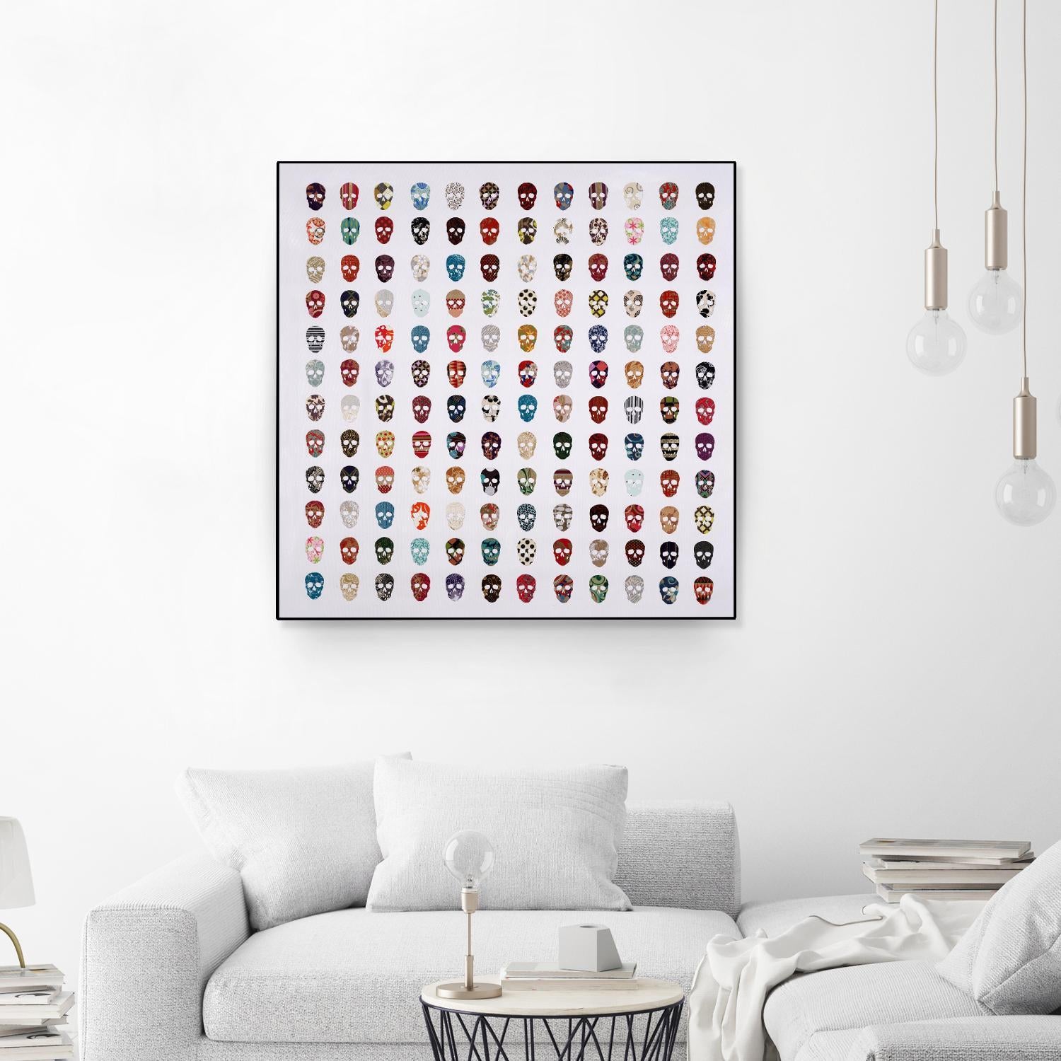 Gorgeous Crowd by Daleno Art on GIANT ART - red abstract